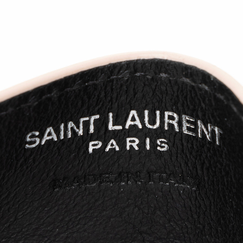 Saint Laurent Matelasse Grain de Poudre Monogram Card Case