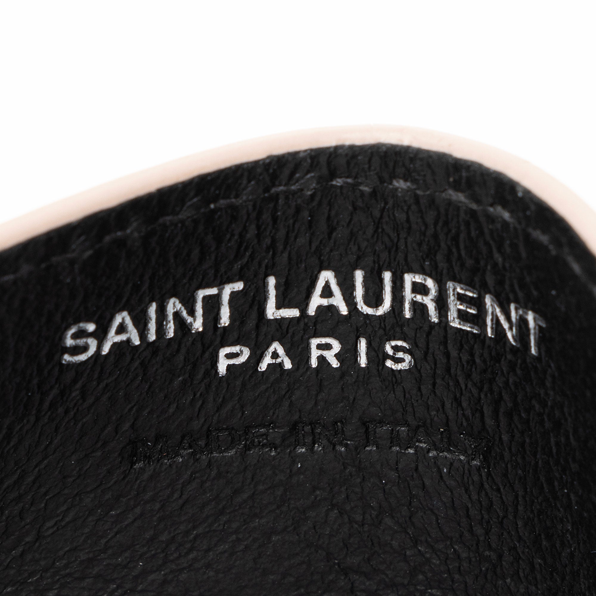 Saint Laurent Matelasse Grain de Poudre Monogram Card Case