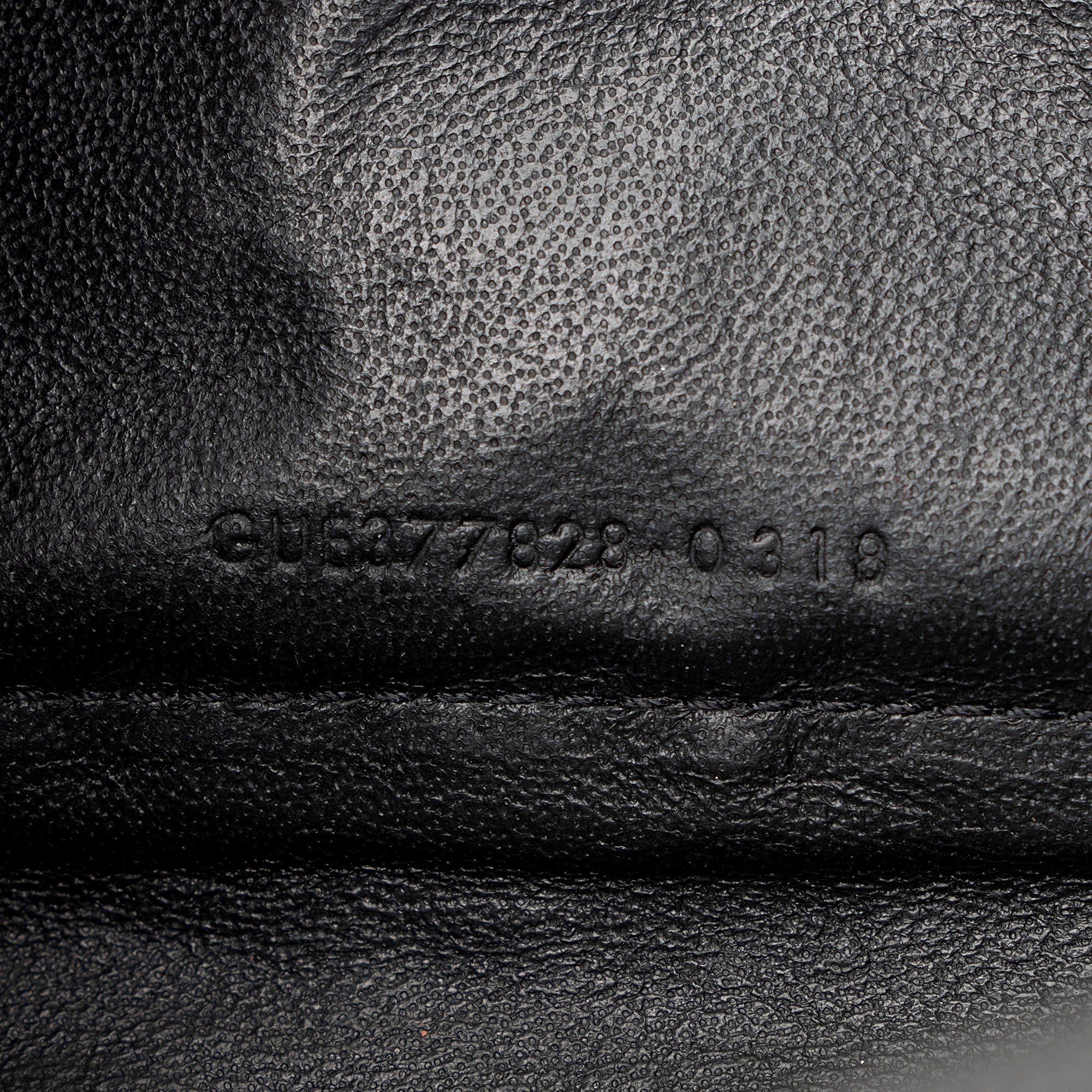 Saint Laurent Matelasse Grain de Poudre Monogram Chain Wallet - FINAL SALE (SHF-3qQ1Kb)