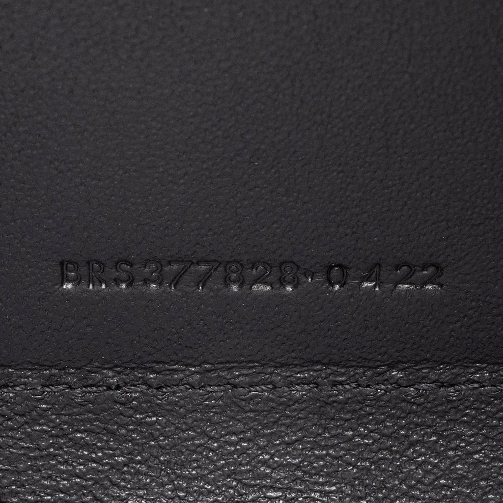 Saint Laurent Matelasse Grain de Poudre Monogram Chain Wallet (SHF-22227)