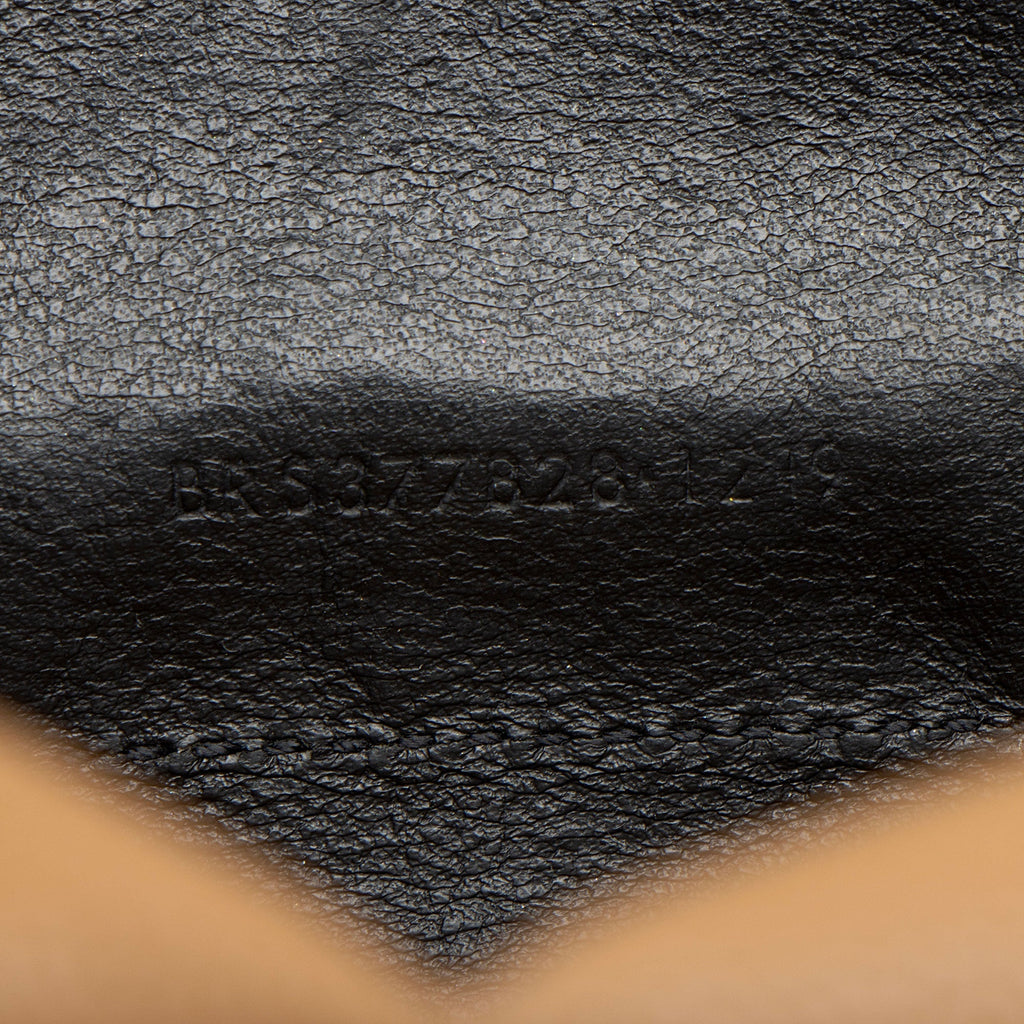 Saint Laurent Matelasse Grain de Poudre Monogram Chain Wallet (SHF-VGvD82)