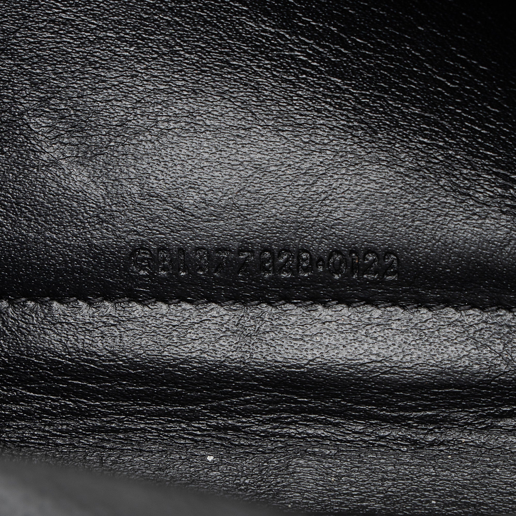 Saint Laurent Matelasse Grain de Poudre Monogram Chain Wallet