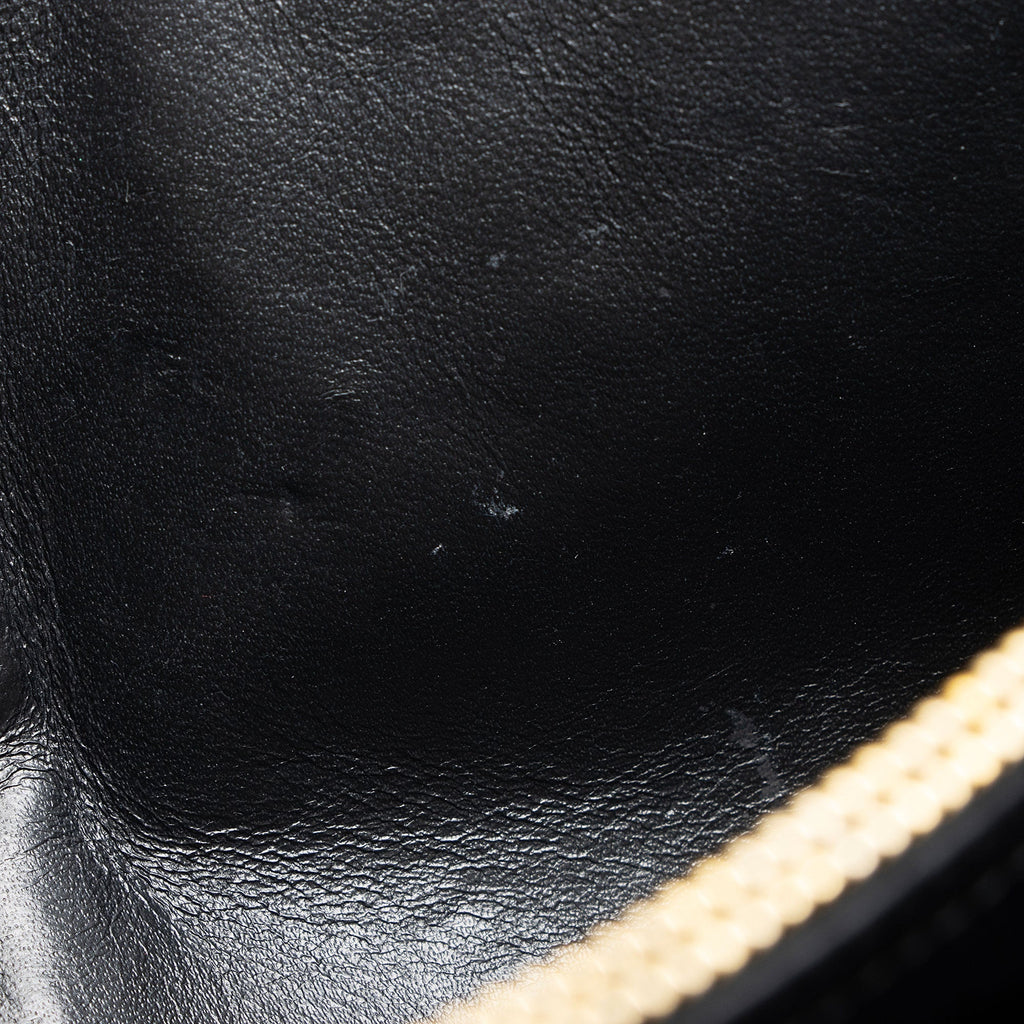 Saint Laurent Matelasse Grain de Poudre Monogram Chain Wallet