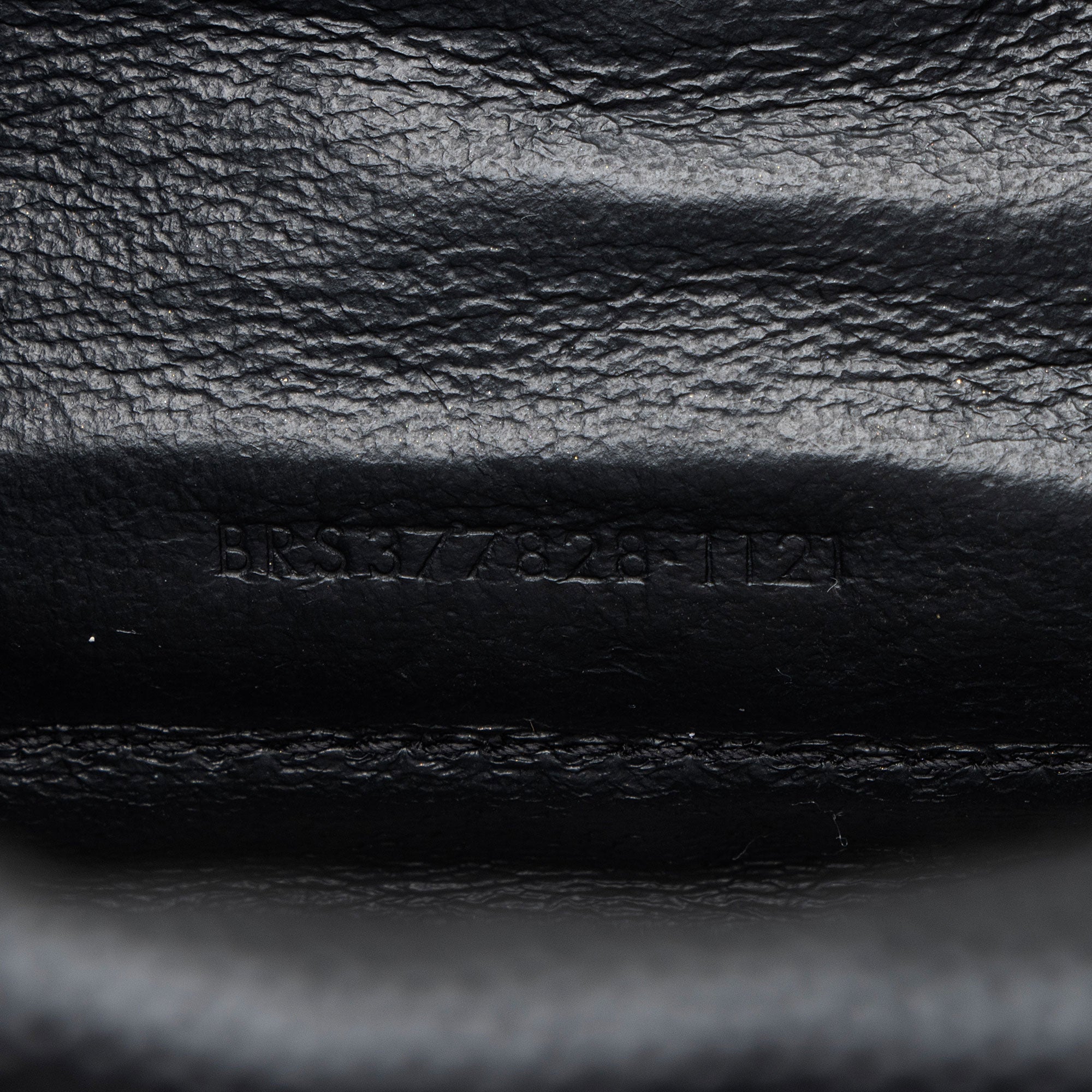 Saint Laurent Matelasse Grain de Poudre Monogram Chain Wallet