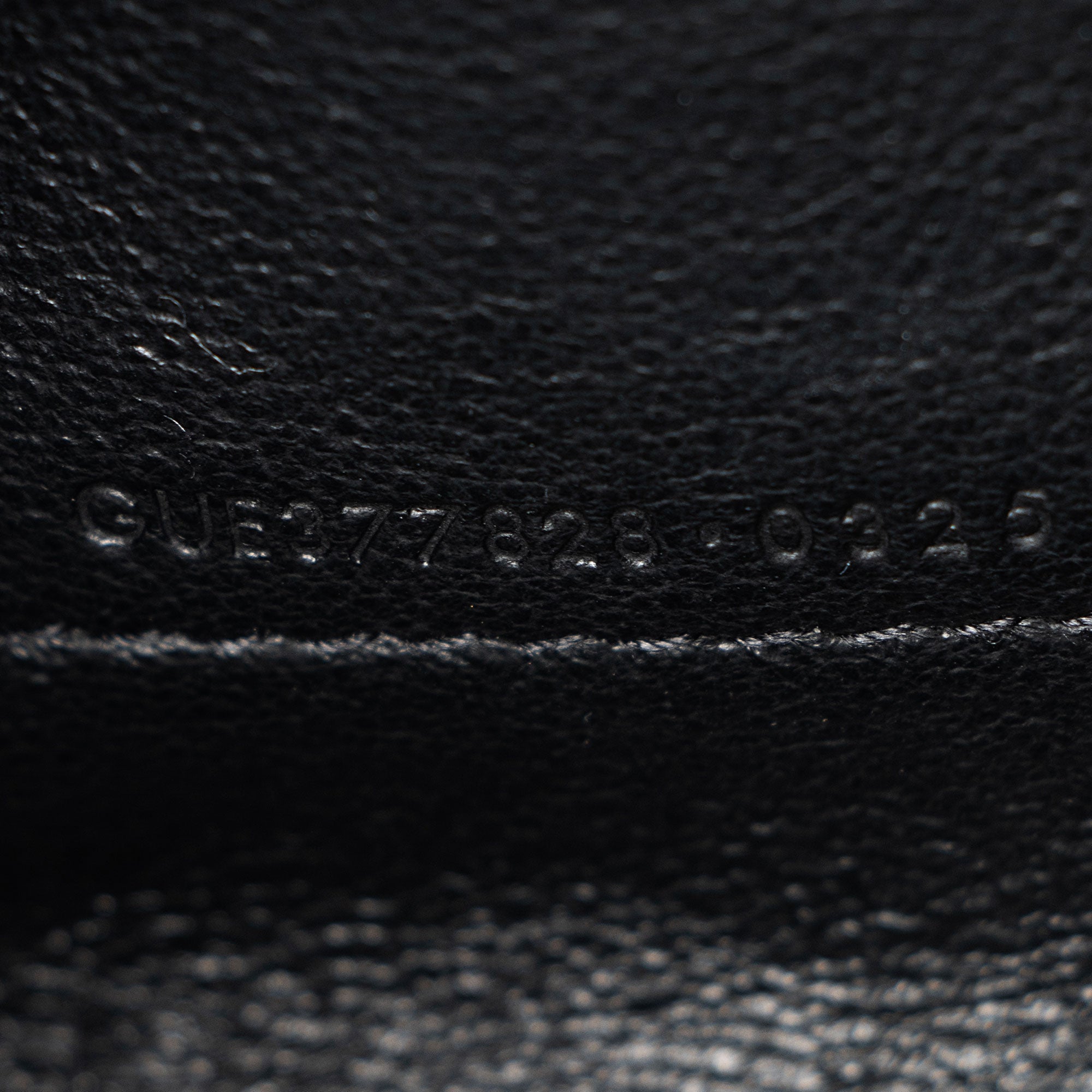 Saint Laurent Matelasse Grain de Poudre Monogram Chain Wallet