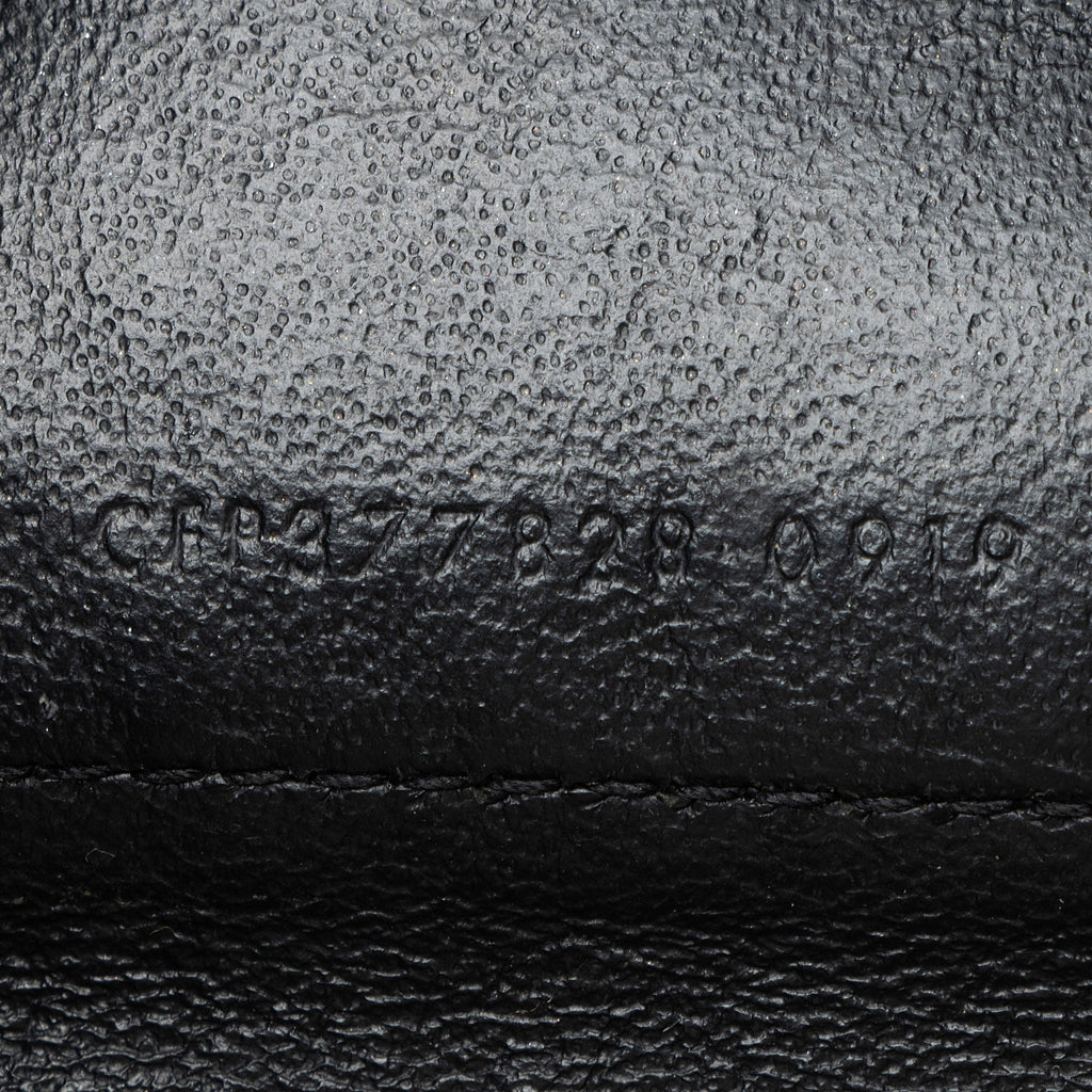 Saint Laurent Matelasse Grain de Poudre Monogram Chain Wallet - FINAL SALE