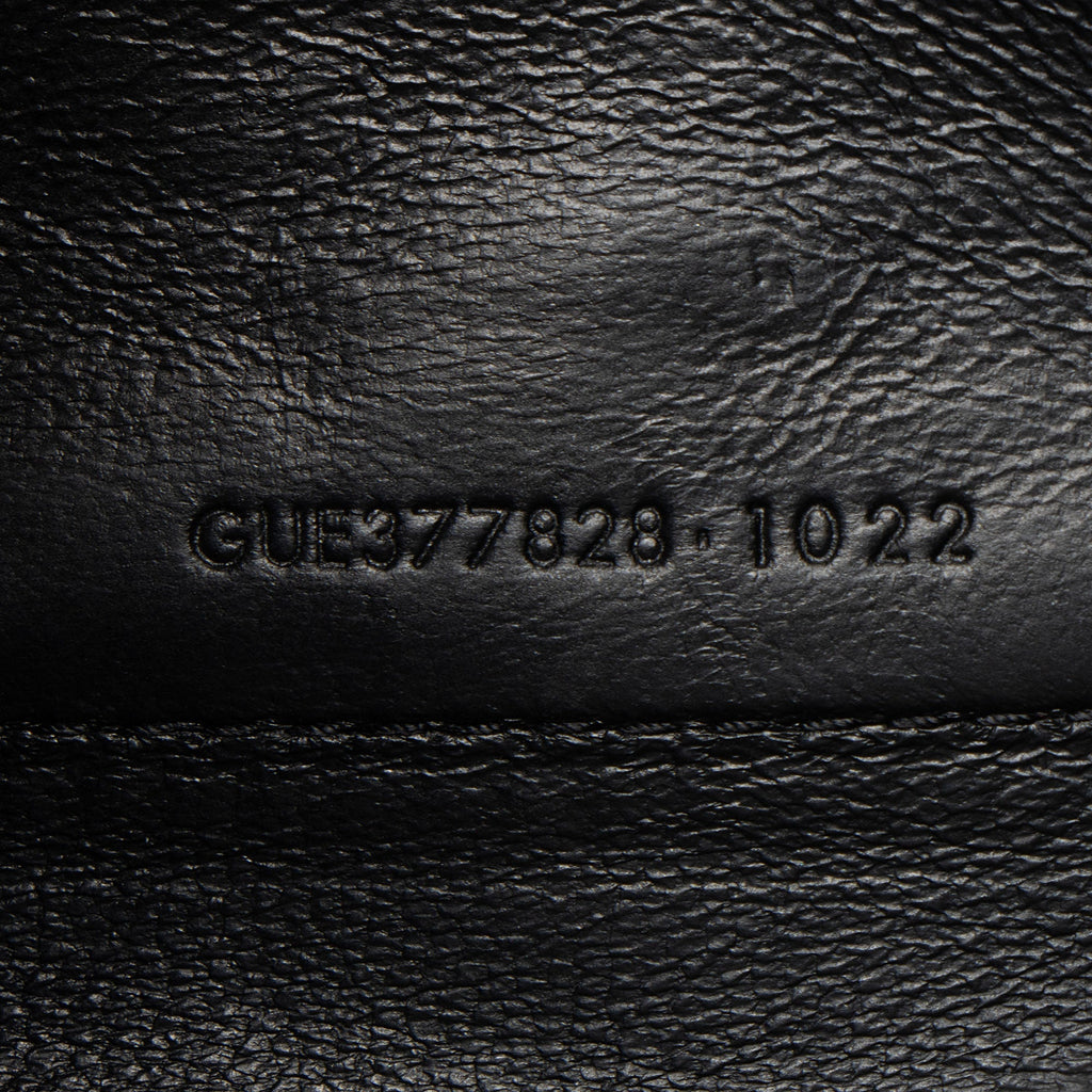 Saint Laurent Matelasse Grain de Poudre Monogram Chain Wallet