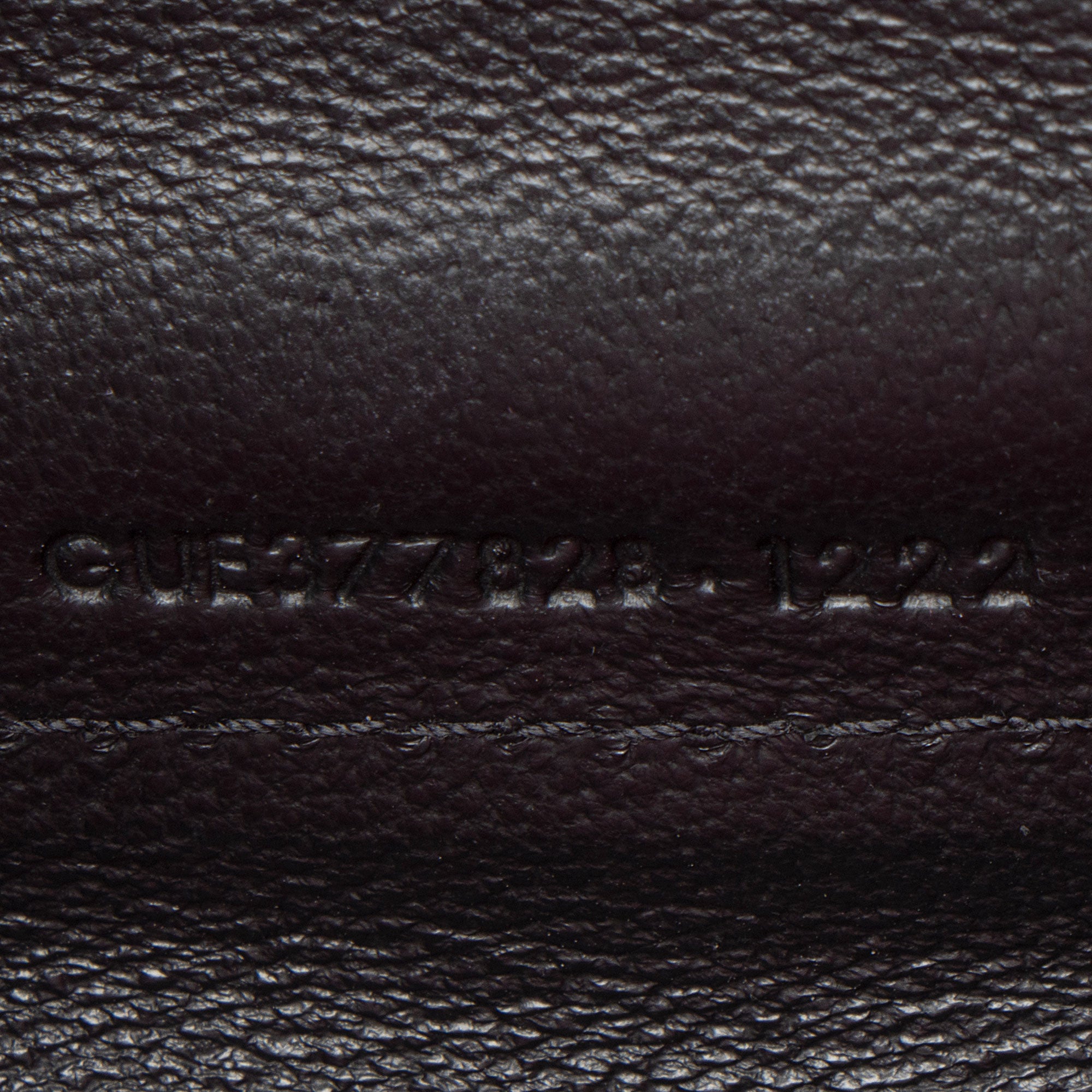Saint Laurent Matelasse Grain de Poudre Monogram Chain Wallet