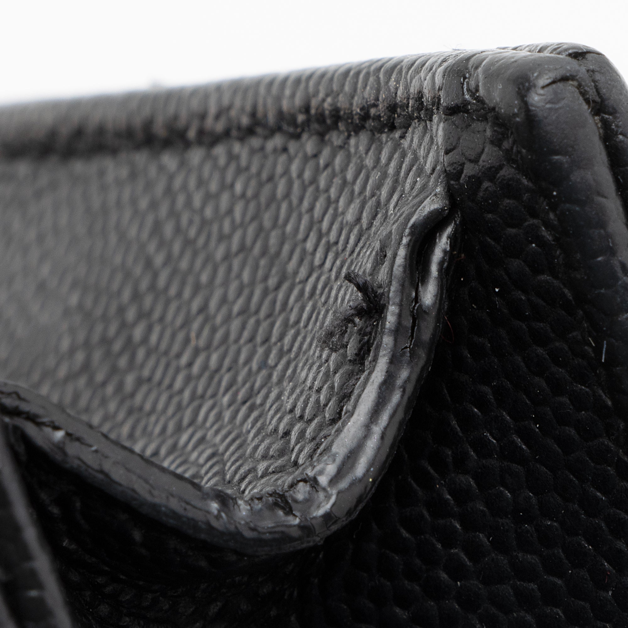 Saint Laurent Matelasse Grain de Poudre Monogram Envelope Chain Wallet (SHF-23410)