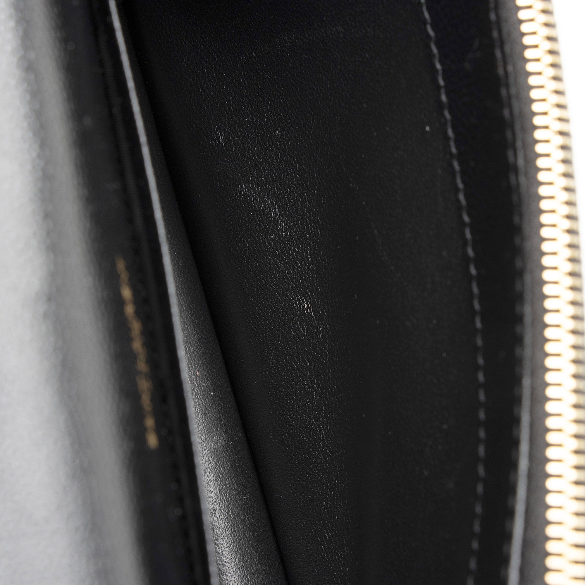 Saint Laurent Matelasse Grain de Poudre Monogram Envelope Chain Wallet