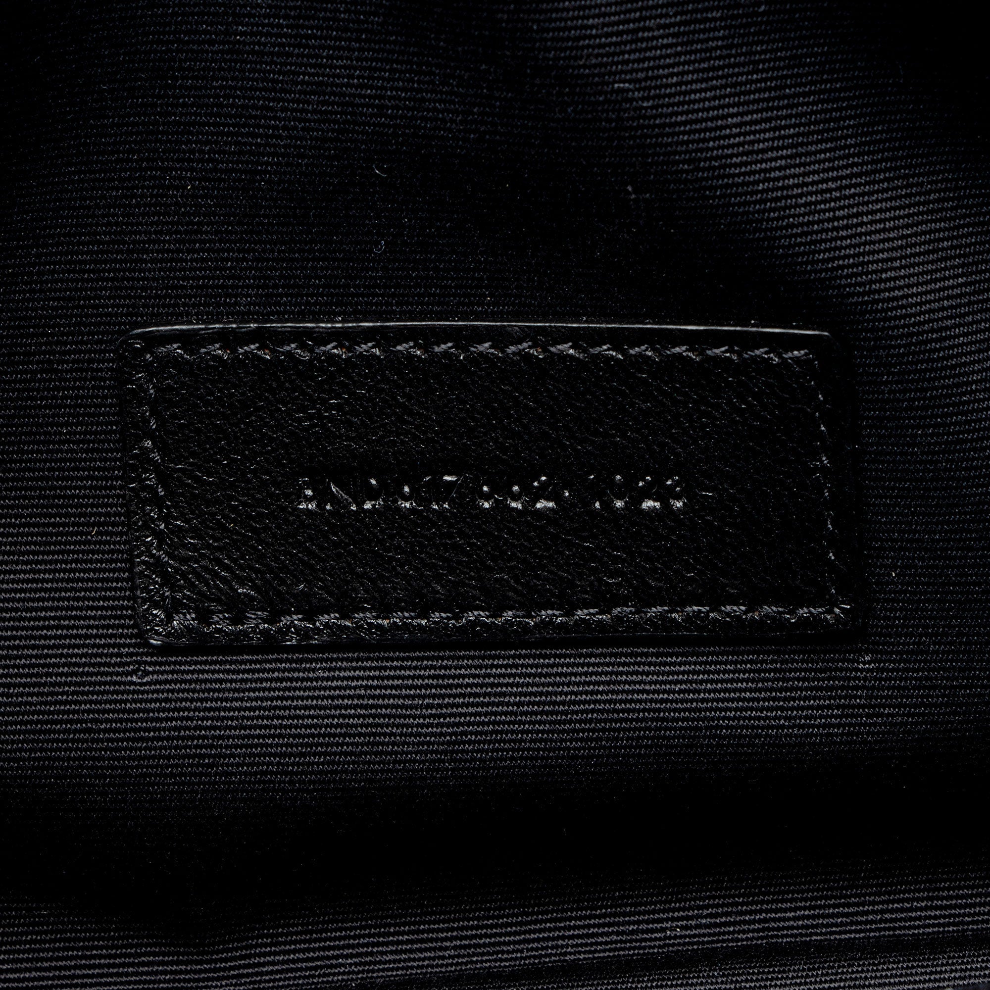 Saint Laurent Matelasse Grain de Poudre Monogram Envelope Pouch