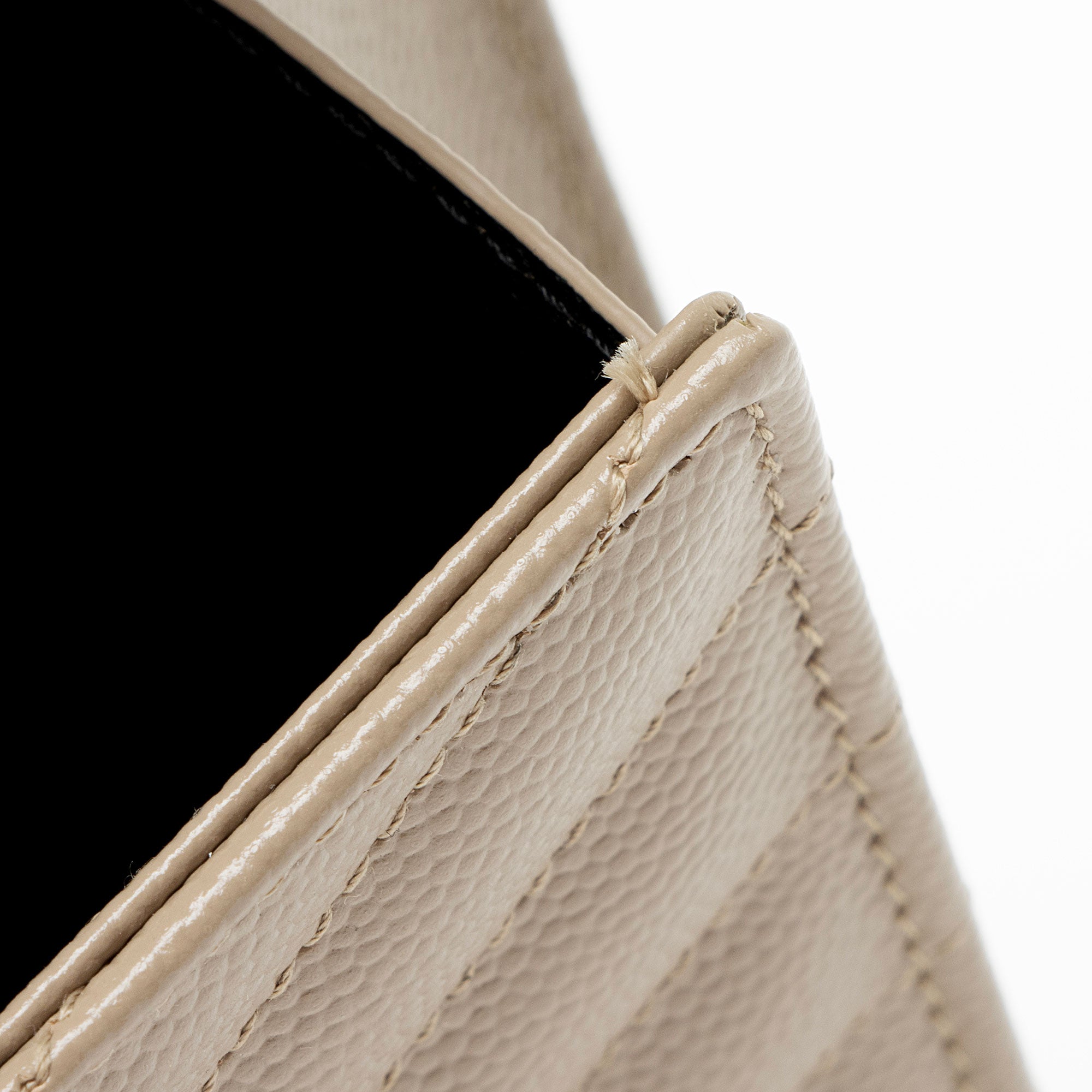 Saint Laurent Matelasse Grain de Poudre Monogram Envelope Pouch