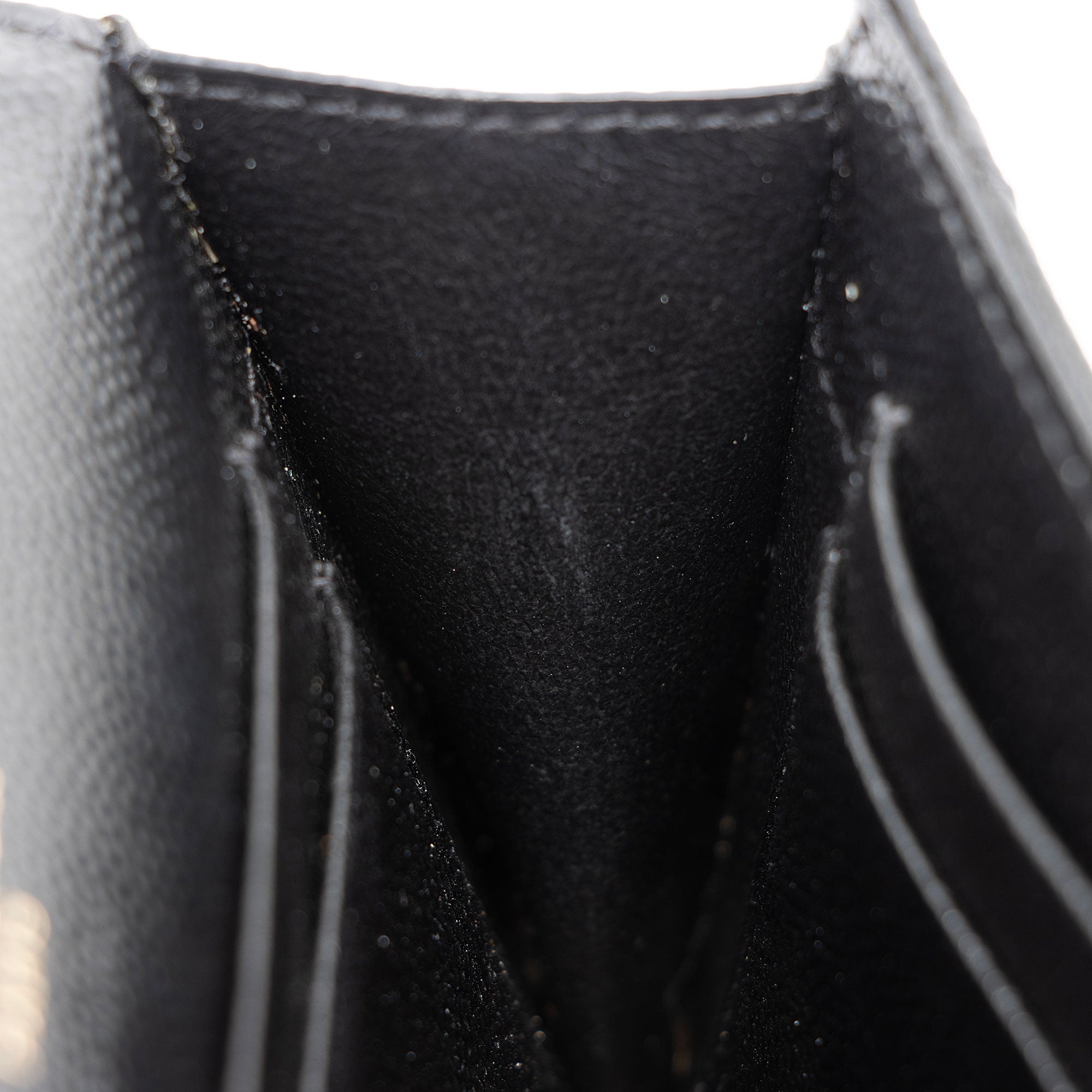 Saint Laurent Matelasse Grain de Poudre Monogram Envelope Small Wallet (SHF-XLuWqS)