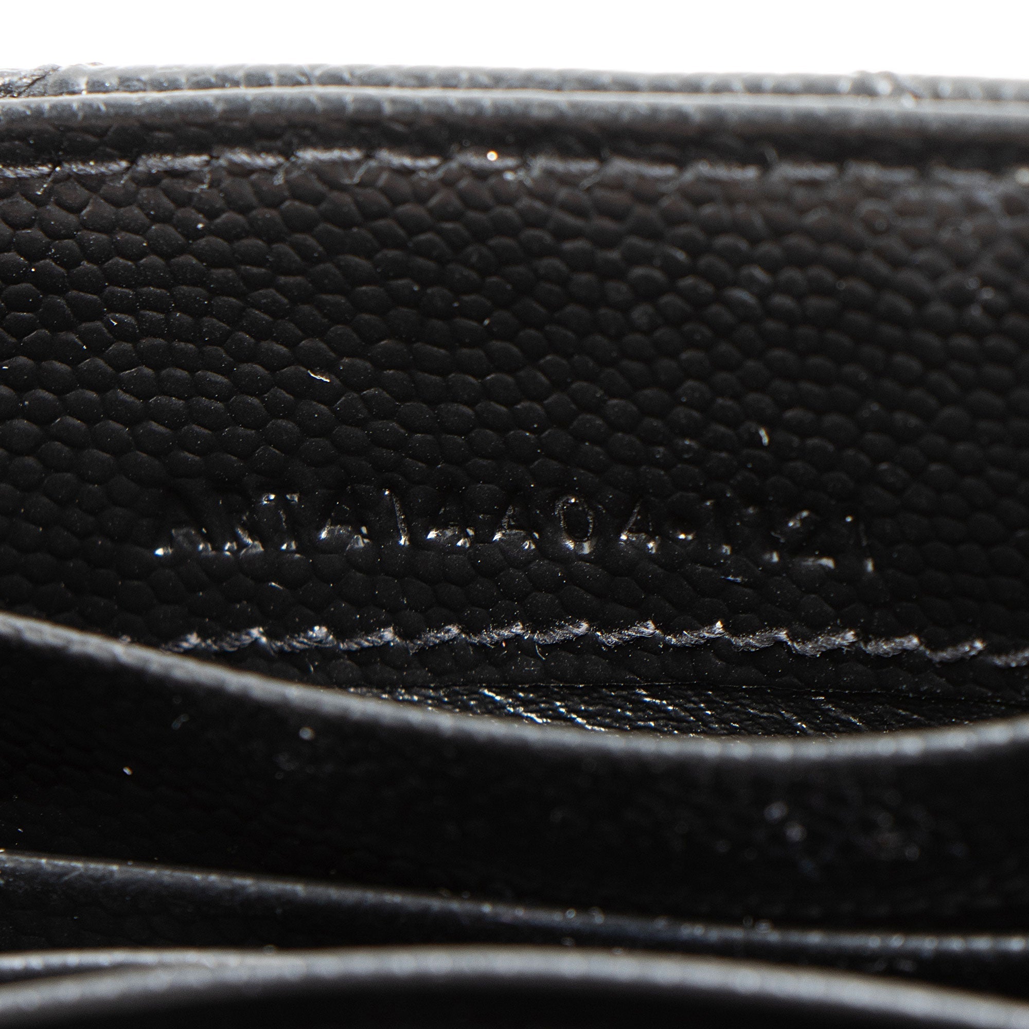 Saint Laurent Matelasse Grain de Poudre Monogram Envelope Small Wallet