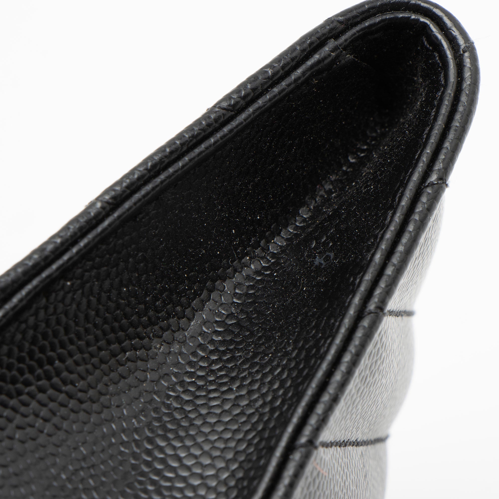 Saint Laurent Matelasse Grain de Poudre Monogram Envelope Small Wallet