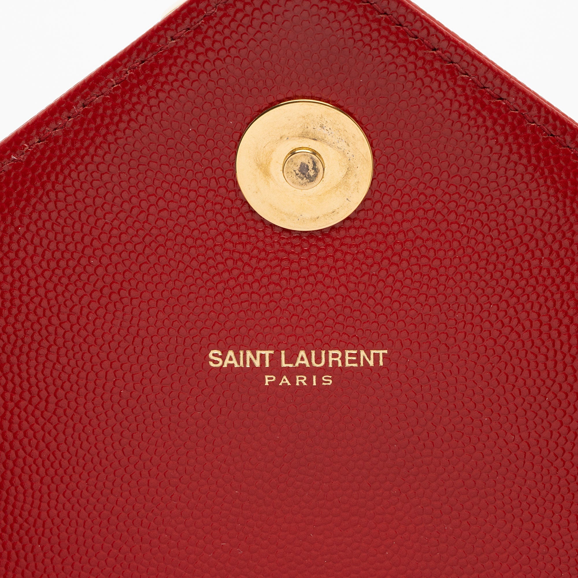 Saint Laurent Matelasse Grain de Poudre Monogram Large Shoulder Bag (SHF-bJ8xep)
