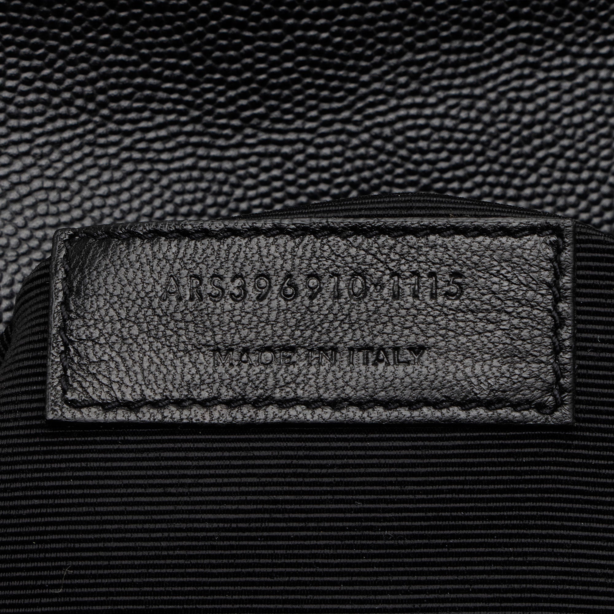 Saint Laurent Matelasse Grain de Poudre Monogram Large Shoulder Bag