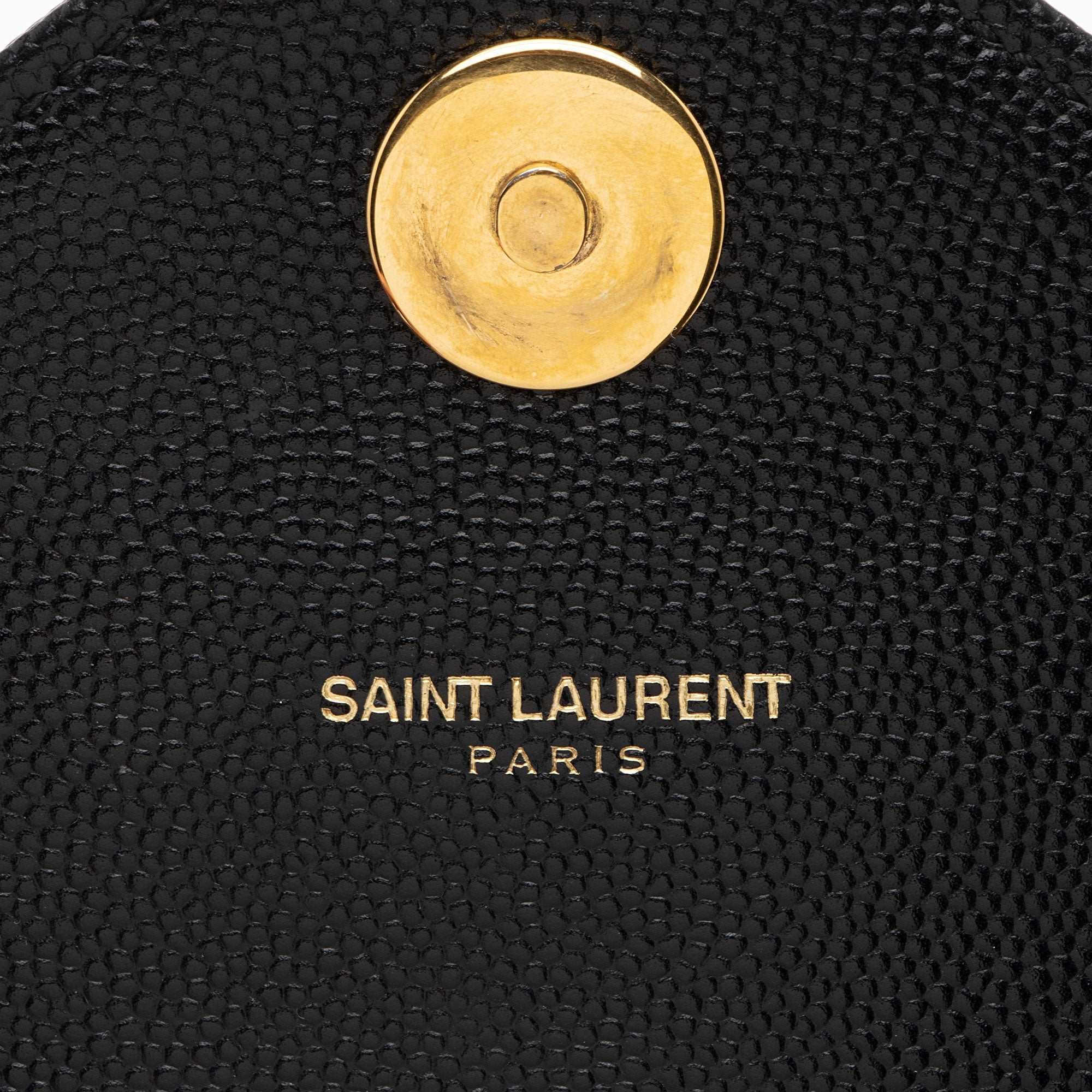 Saint Laurent Matelasse Grain de Poudre Monogram Large Shoulder Bag