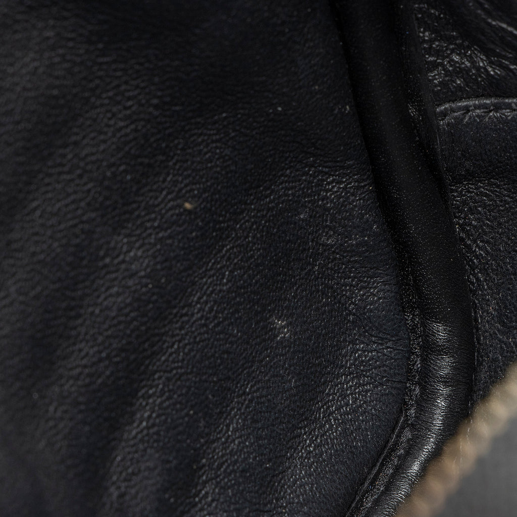 Saint Laurent Matelasse Grain de Poudre Monogram Lou Mini Camera Bag - FINAL SALE (SHF-23811)