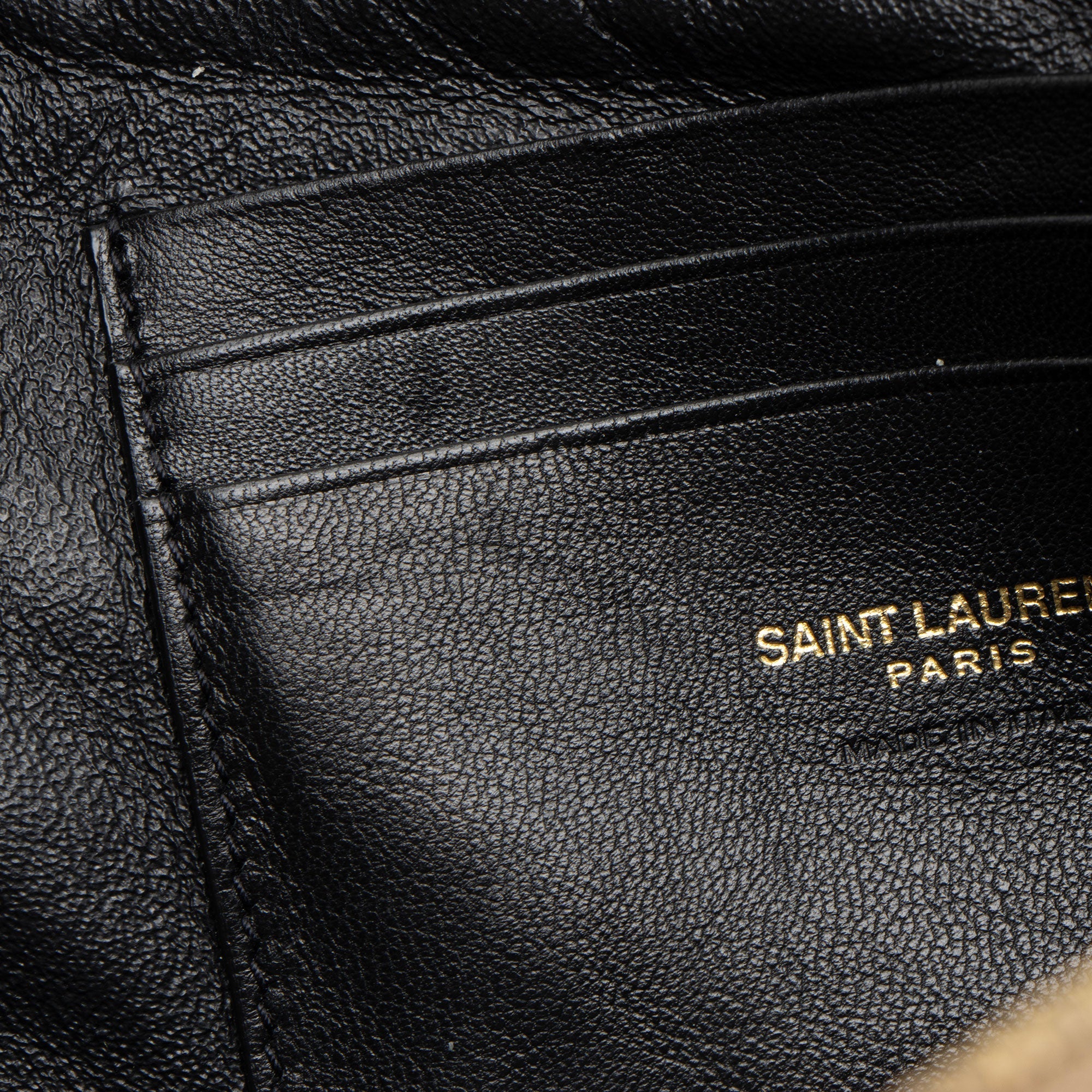 Saint Laurent Matelasse Grain de Poudre Monogram Lou Mini Camera Bag (SHF-uheDKF)