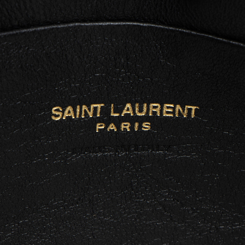 Saint Laurent Matelasse Grain de Poudre Monogram Lou Mini Camera Bag