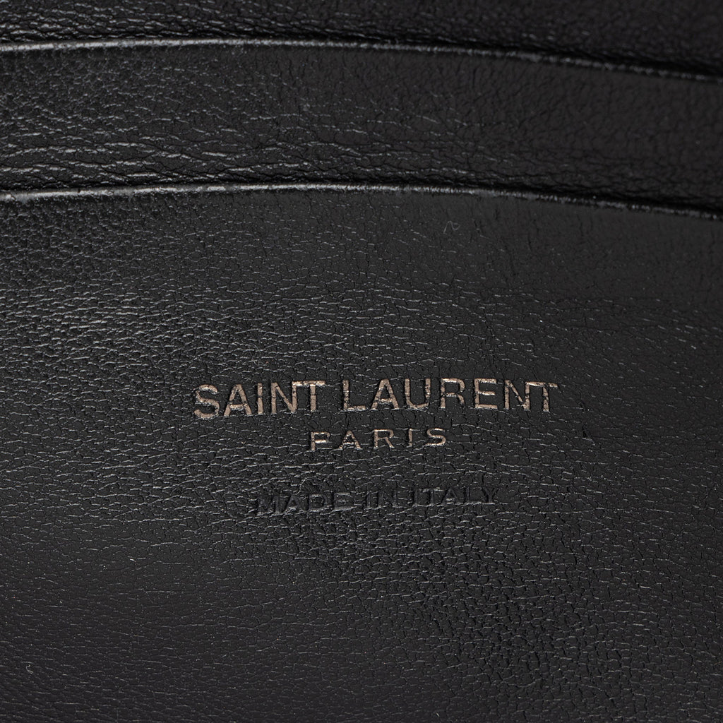 Saint Laurent Matelasse Grain de Poudre Monogram Lou Mini Camera Bag