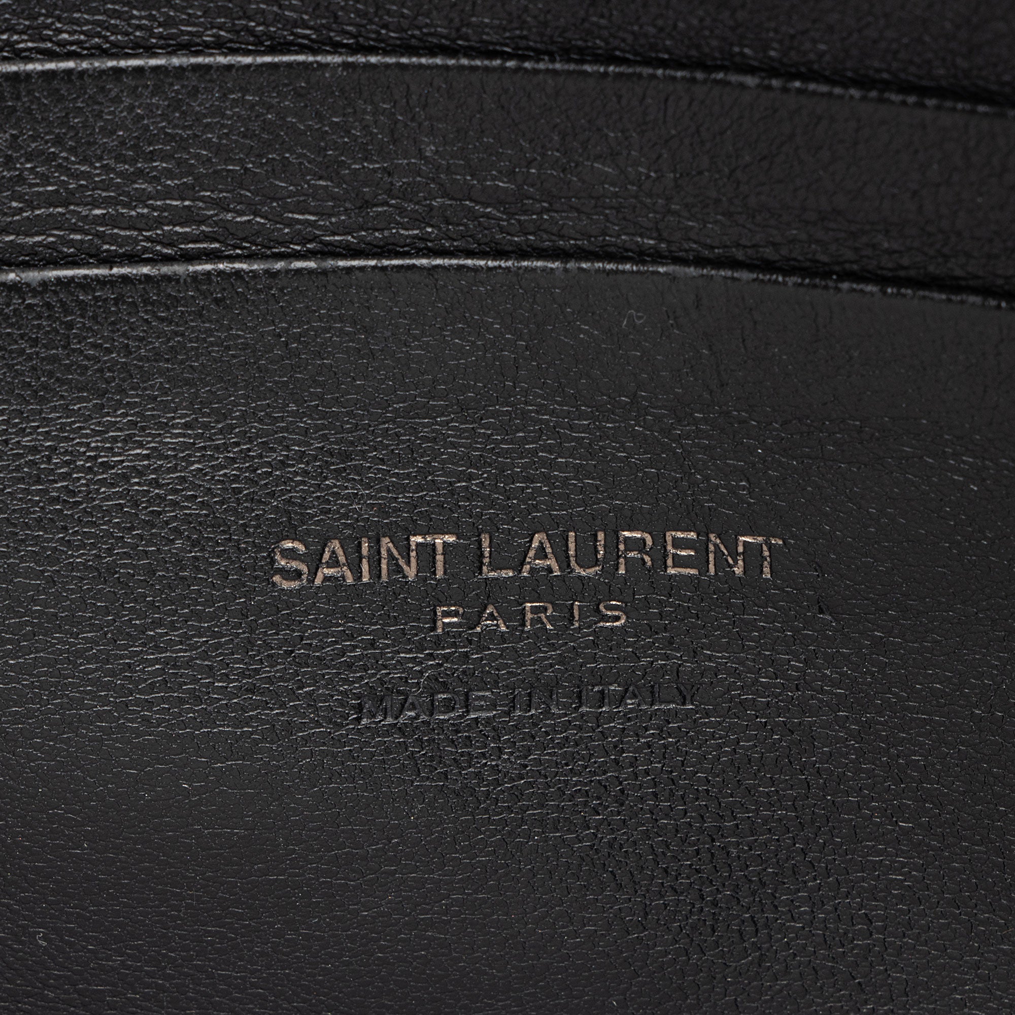 Saint Laurent Matelasse Grain de Poudre Monogram Lou Mini Camera Bag