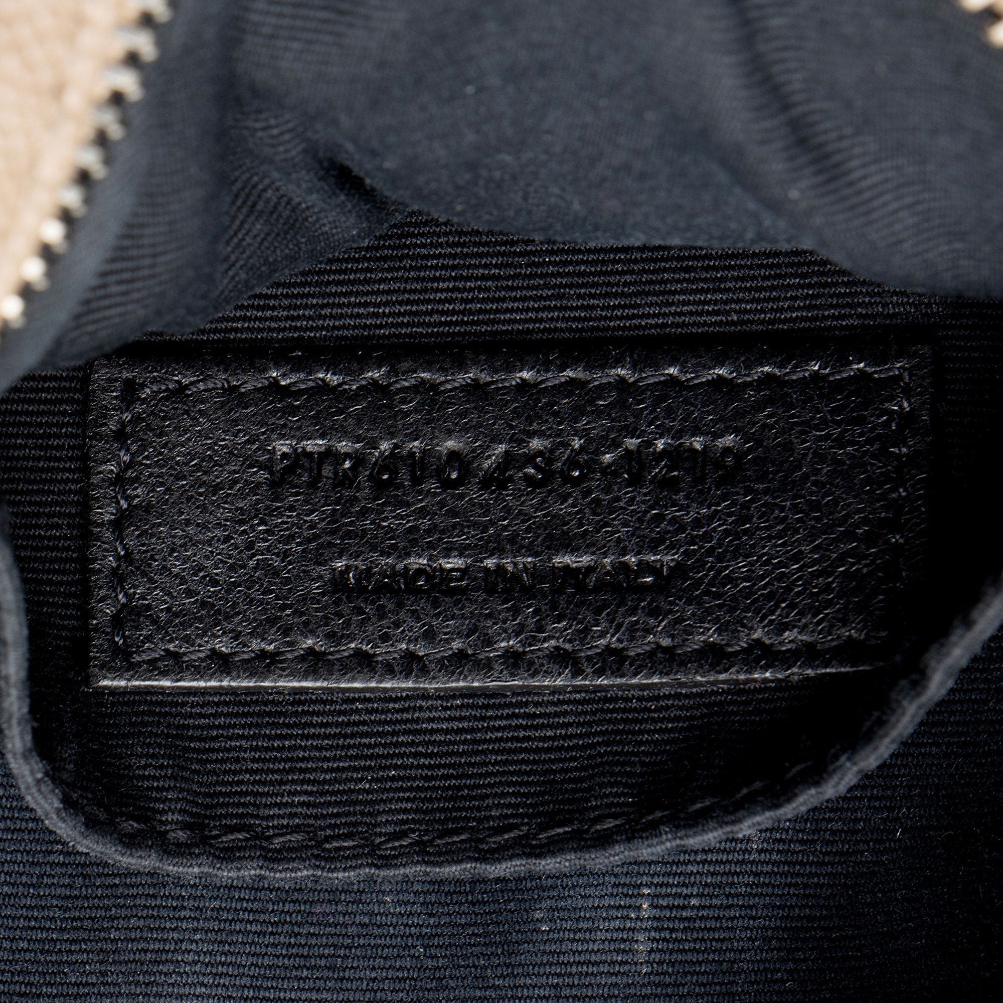 Saint Laurent Matelasse Grain de Poudre Monogram Vinyle Round Camera Bag