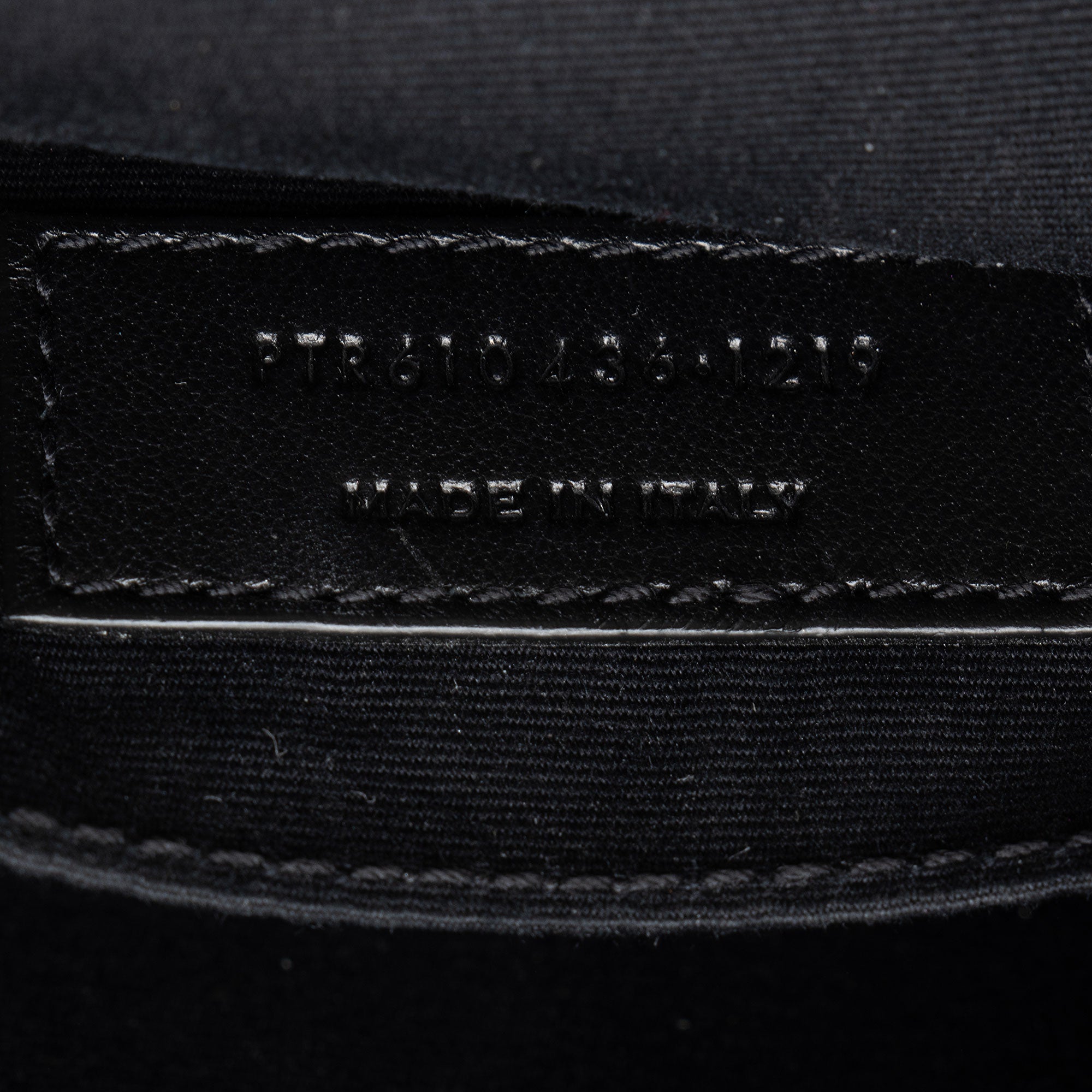 Saint Laurent Matelasse Grain de Poudre Monogram Vinyle Round Camera Bag