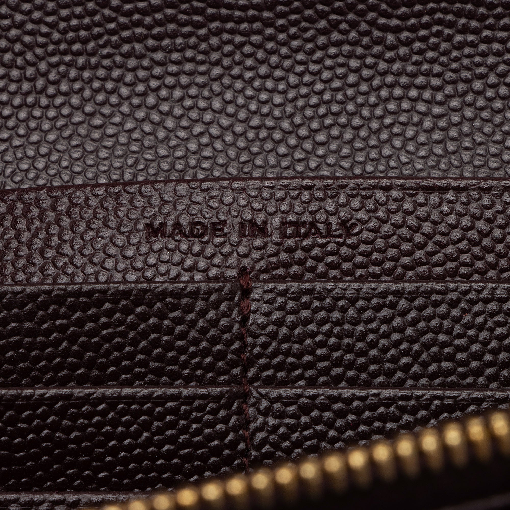 Saint Laurent Matelasse Grain de Poudre Monogram Wallet (SHF-D9u1hR)