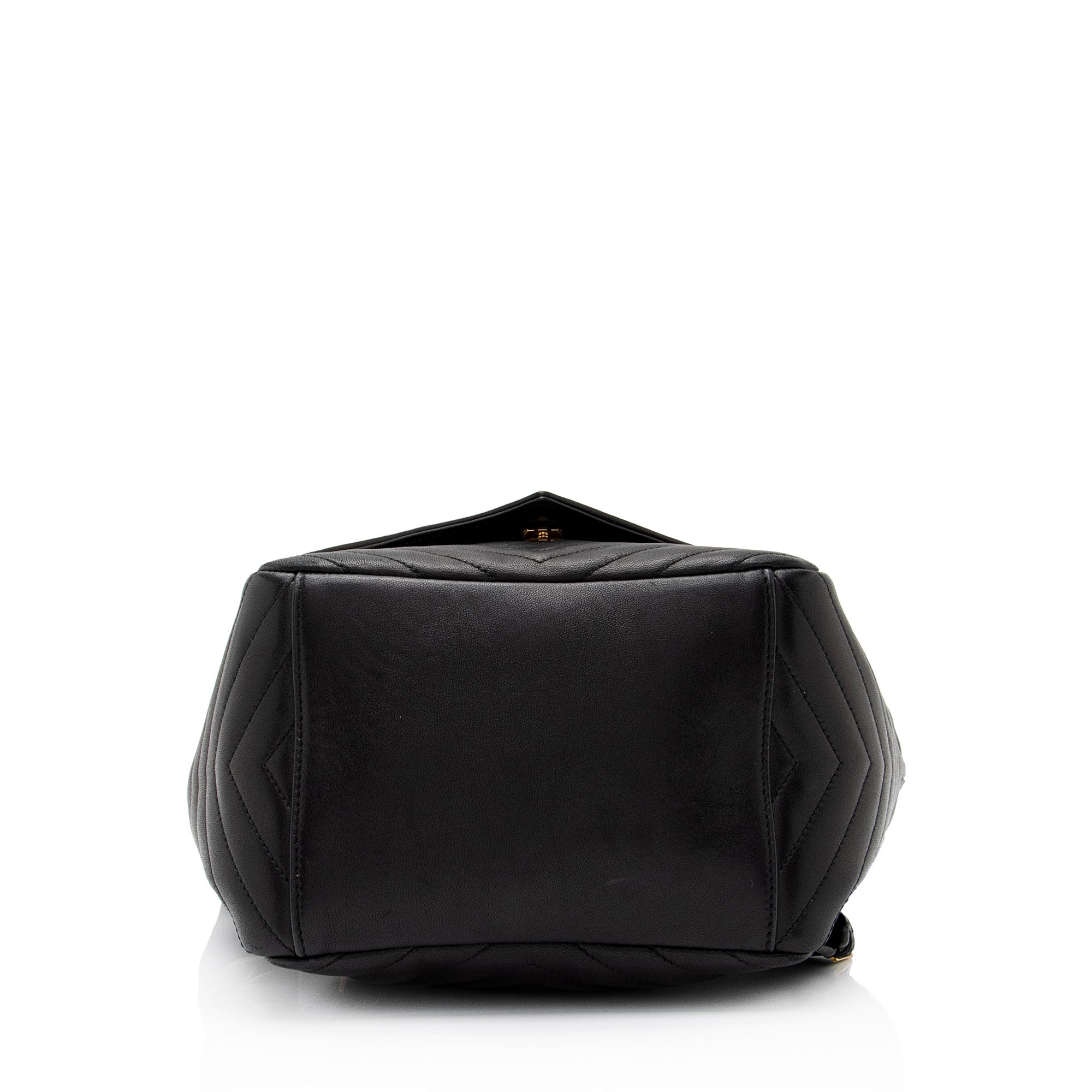 Saint Laurent Matelasse Lambskin Monogram Joe Backpack (SHF-C9THXn)