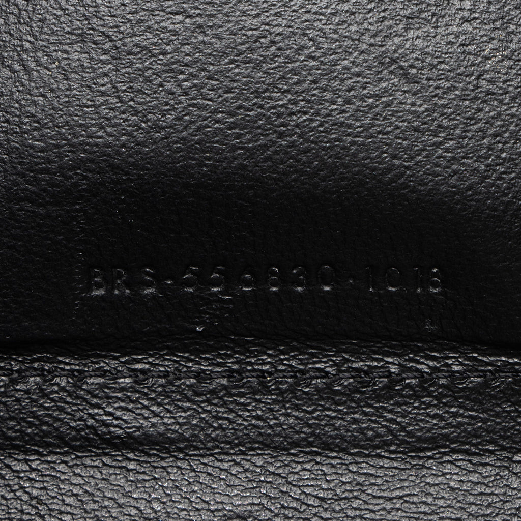 Saint Laurent Matelasse Lambskin Monogram Sulpice Chain Wallet