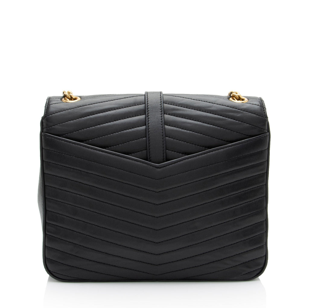 Saint Laurent Matelasse Lambskin Monogram Sulpice Medium Shoulder Bag