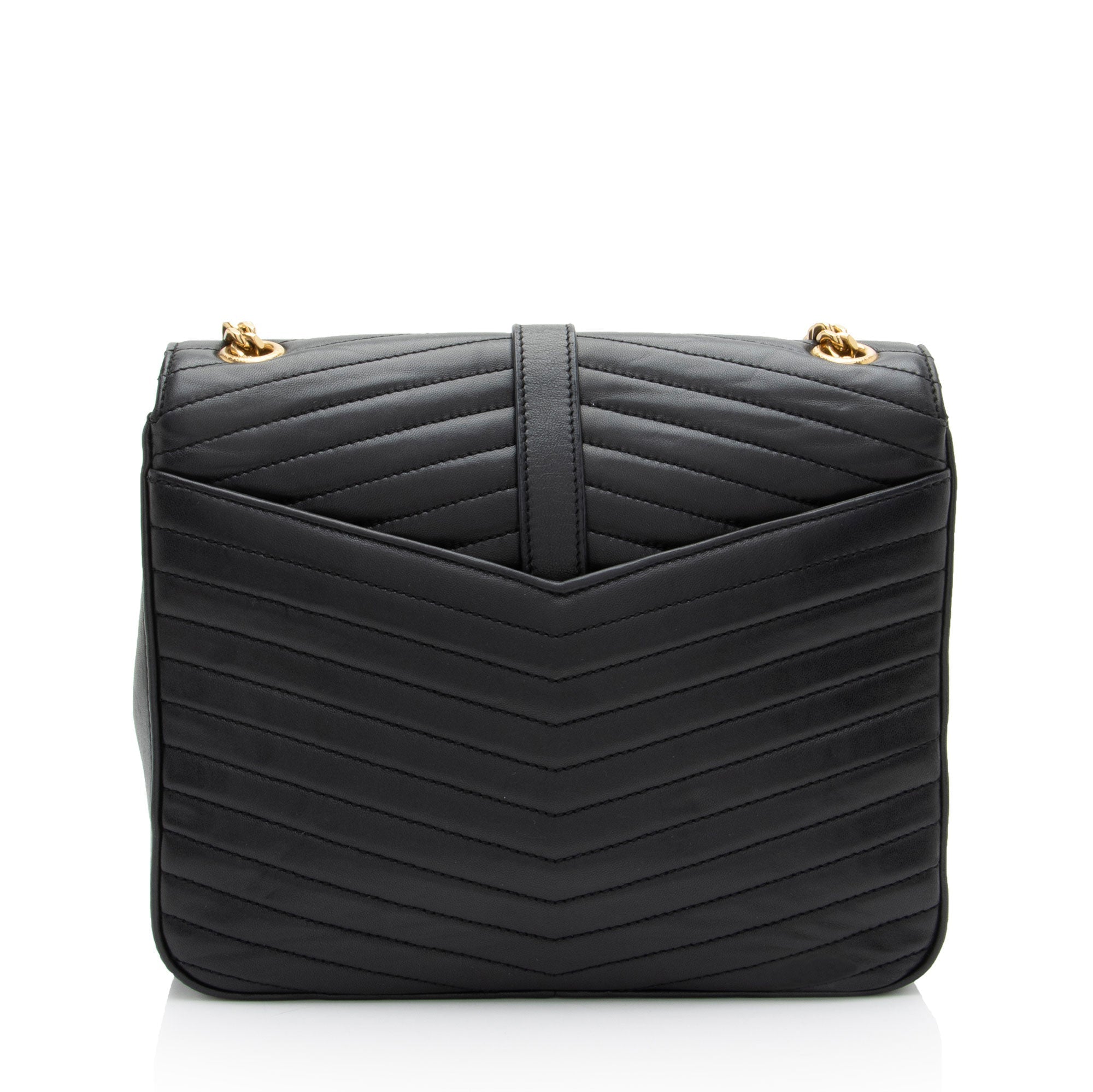 Saint Laurent Matelasse Lambskin Monogram Sulpice Medium Shoulder Bag