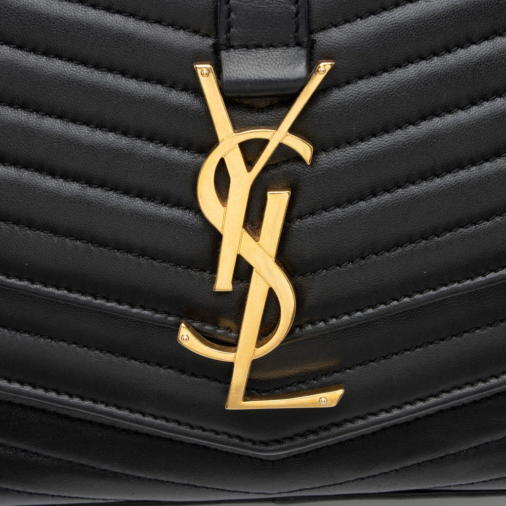 Saint Laurent Matelasse Lambskin Monogram Sulpice Medium Shoulder Bag