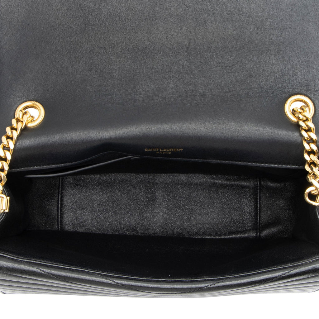 Saint Laurent Matelasse Lambskin Monogram Sulpice Medium Shoulder Bag