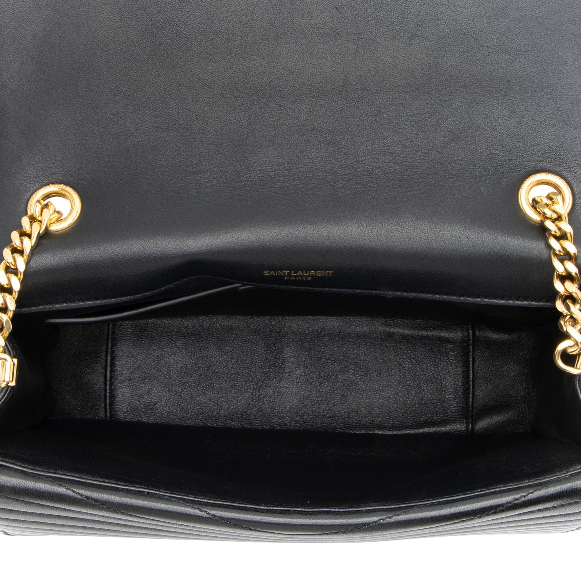 Saint Laurent Matelasse Lambskin Monogram Sulpice Medium Shoulder Bag