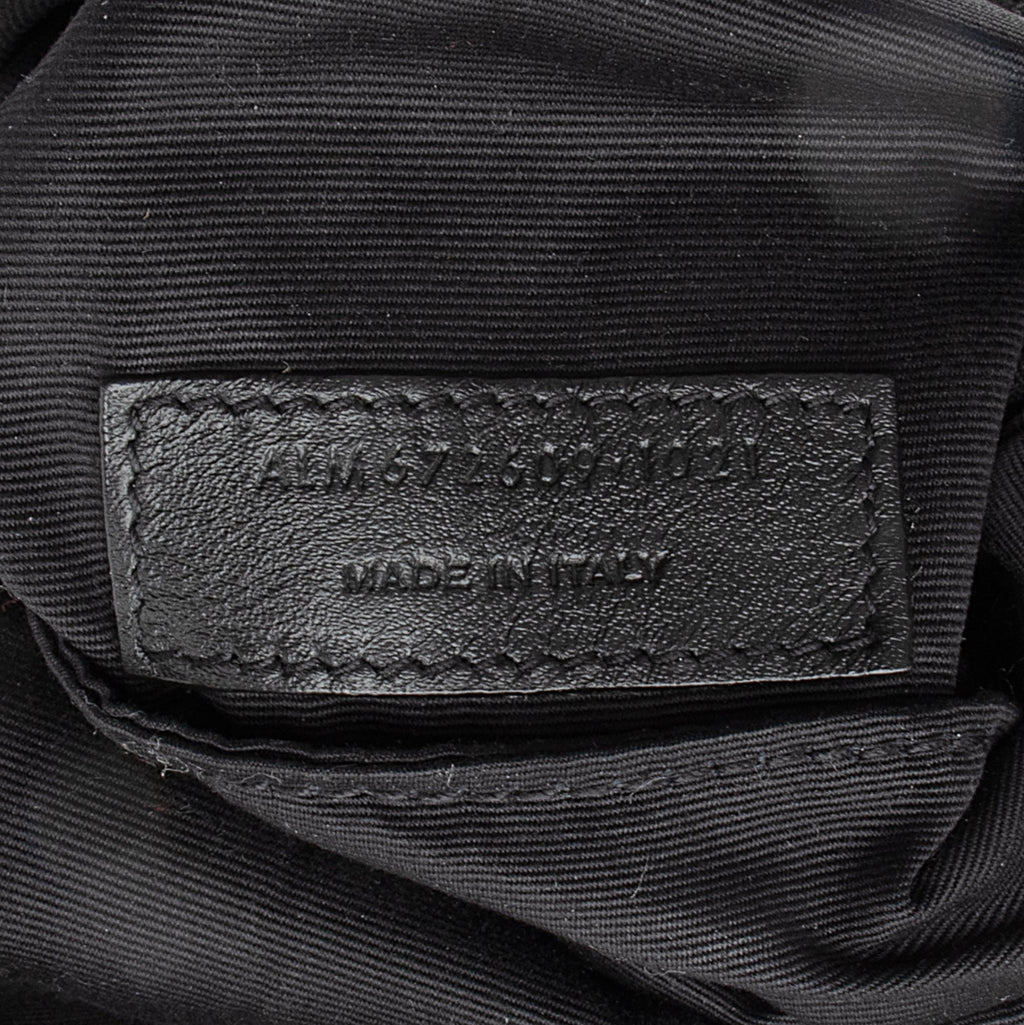 Saint Laurent Matelasse Lambskin Tweed Monogram Joe Backpack (SHF-23097)