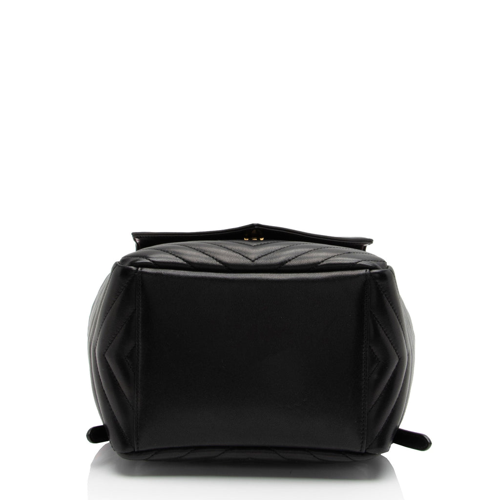 Saint Laurent Matelasse Lambskin Tweed Monogram Joe Backpack (SHF-akbPI0)
