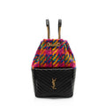 Saint Laurent Matelasse Lambskin Tweed Monogram Joe Backpack (SHF-akbPI0)