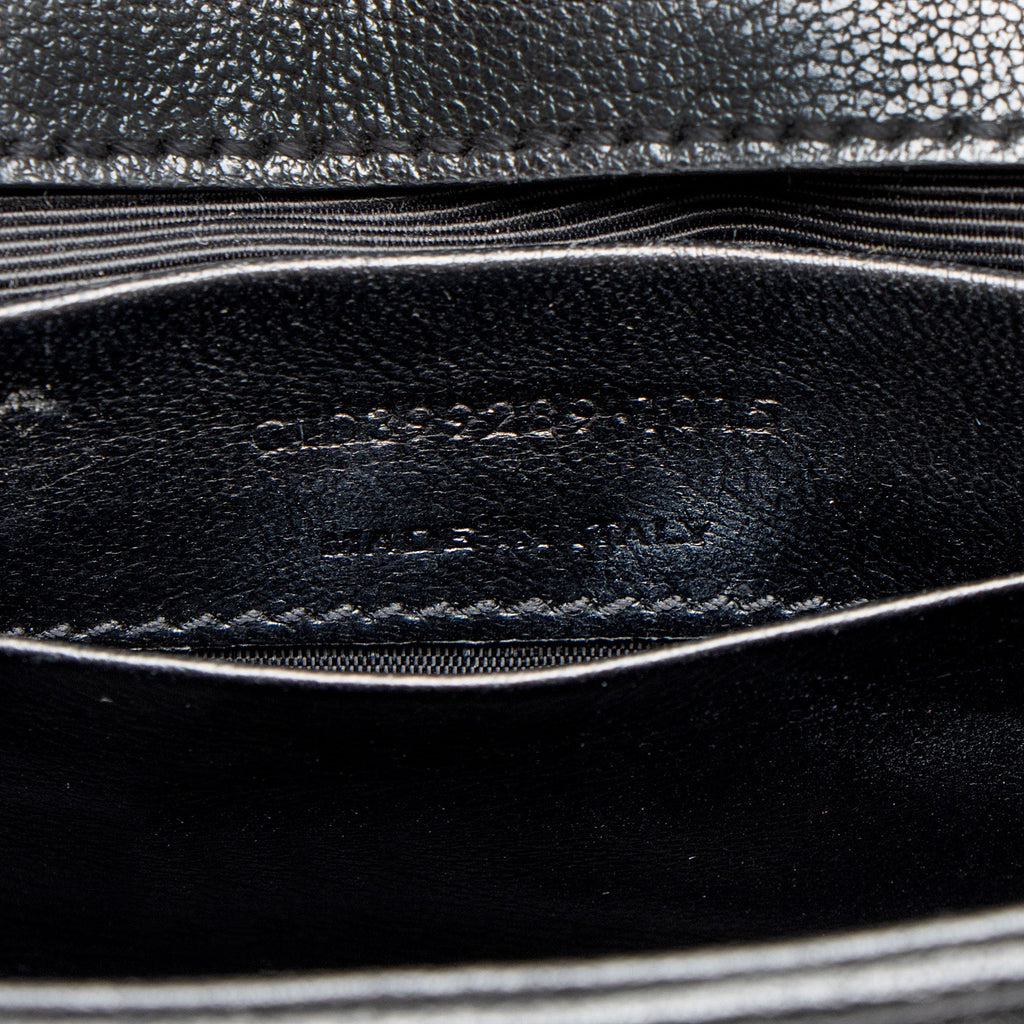 Saint Laurent Matelasse Leather Monogram Classic Baby Chain Bag