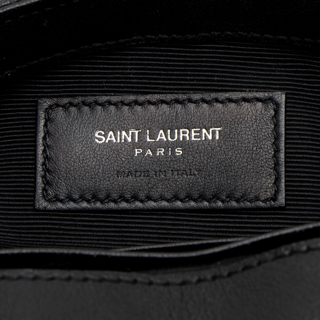 Saint Laurent Matelasse Leather Monogram Classic Baby Chain Bag
