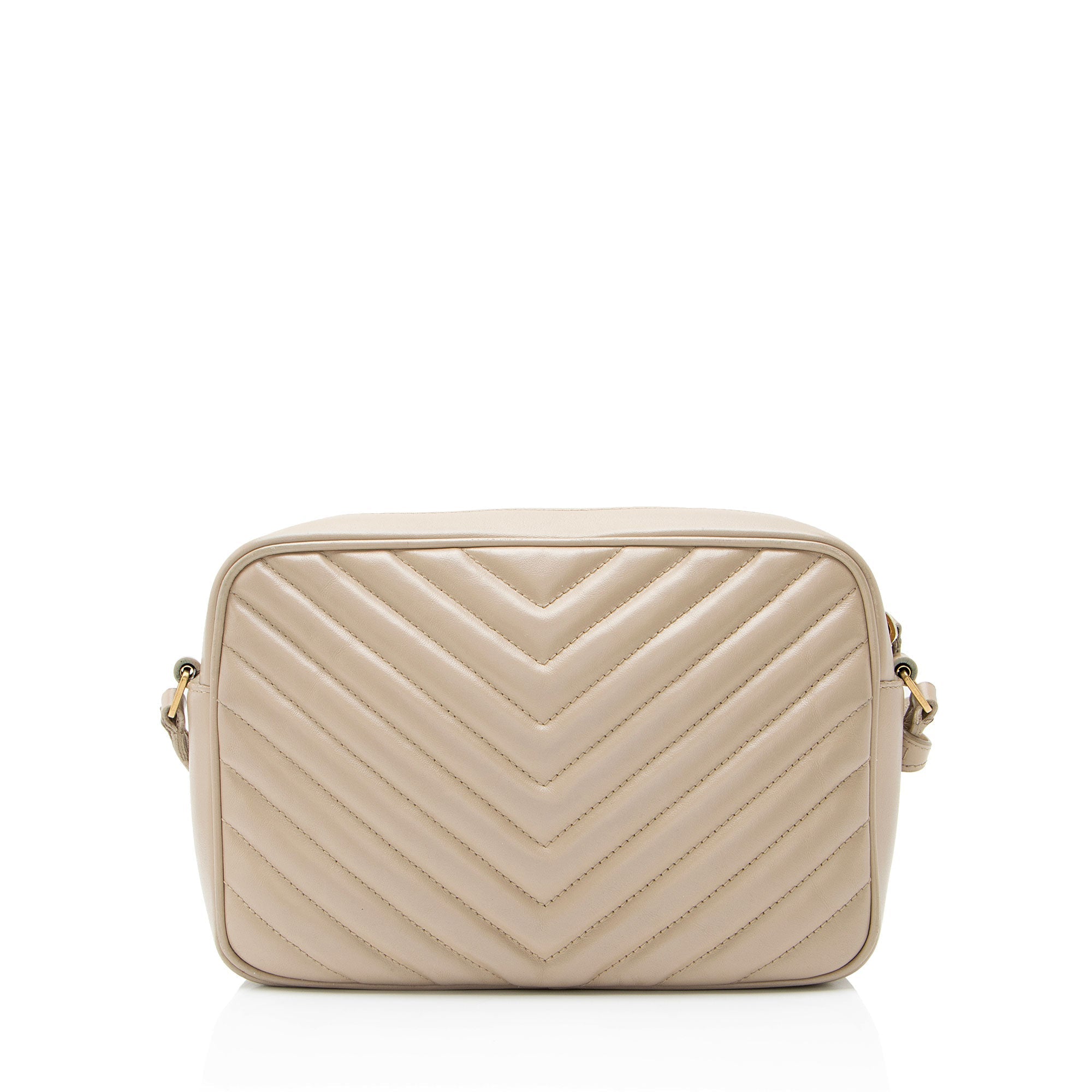 Saint Laurent Matelasse Calfskin Monogram Lou Camera Bag
