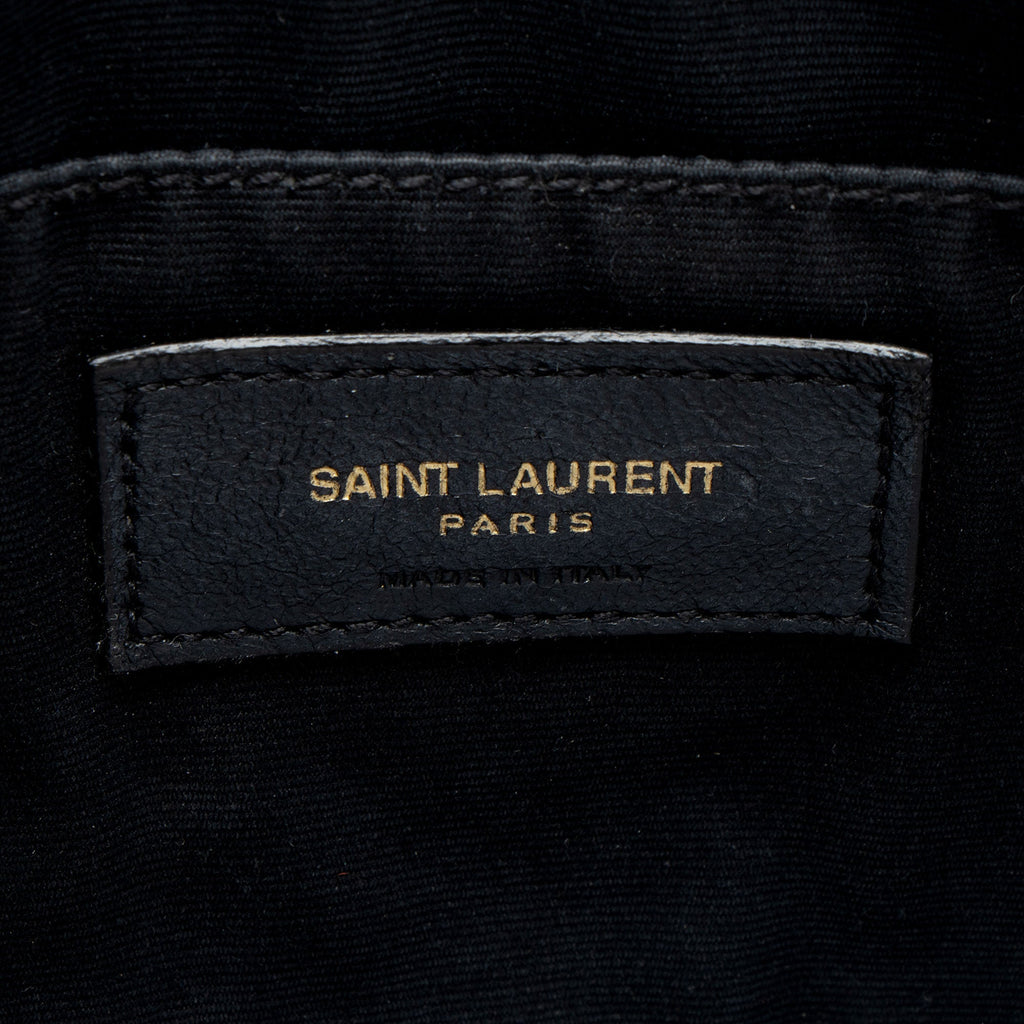 Saint Laurent Matelasse Calfskin Monogram Lou Camera Bag