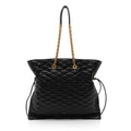 Saint Laurent Matelasse Quilted YSL Pochon Drawstring Tote (SHF-EoGX4B)