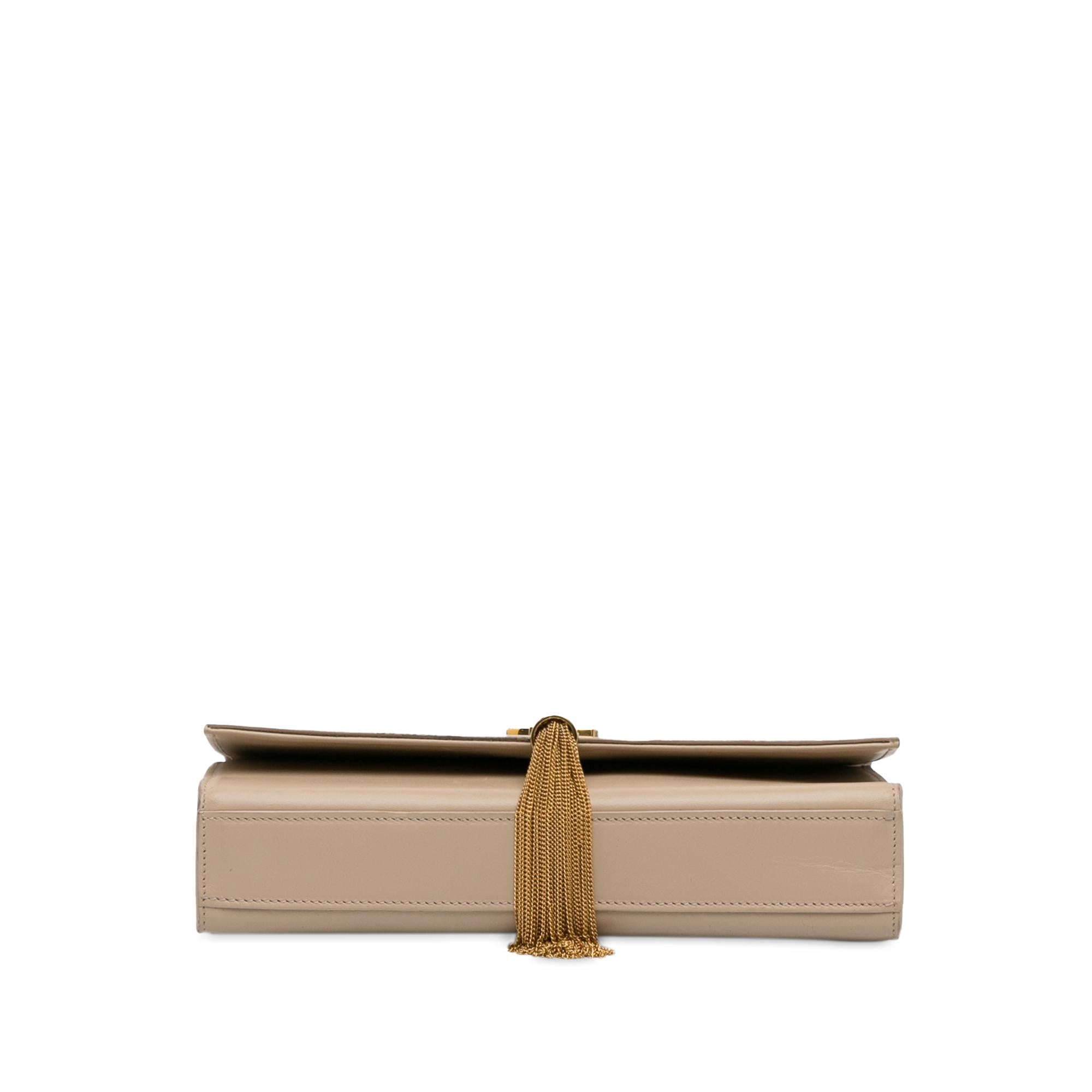 Saint Laurent Medium Monogram Kate Tassel Crossbody (SHG-hMp8RC)