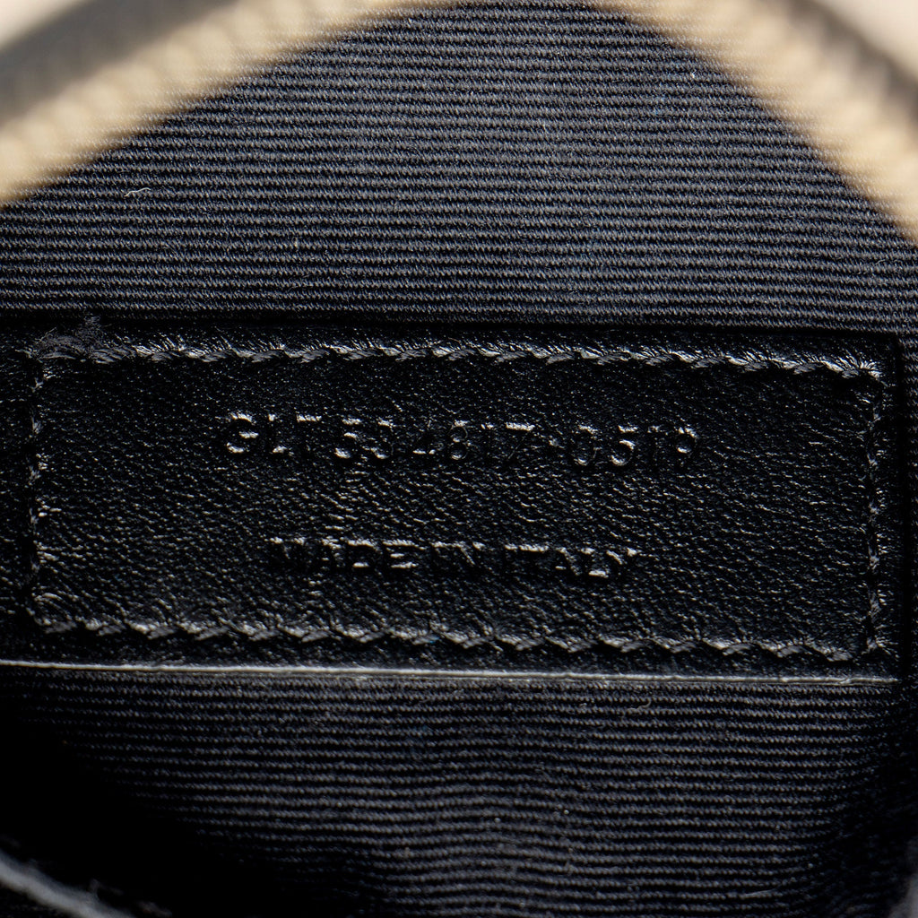 Saint Laurent Metallic Matelasse Calfskin Monogram Small Belt Bag