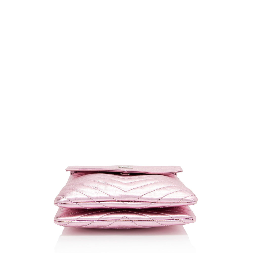 Saint Laurent Metallic Matelasse Lambskin Monogram Small Double Flap Bag (SHF-IdIvhA)