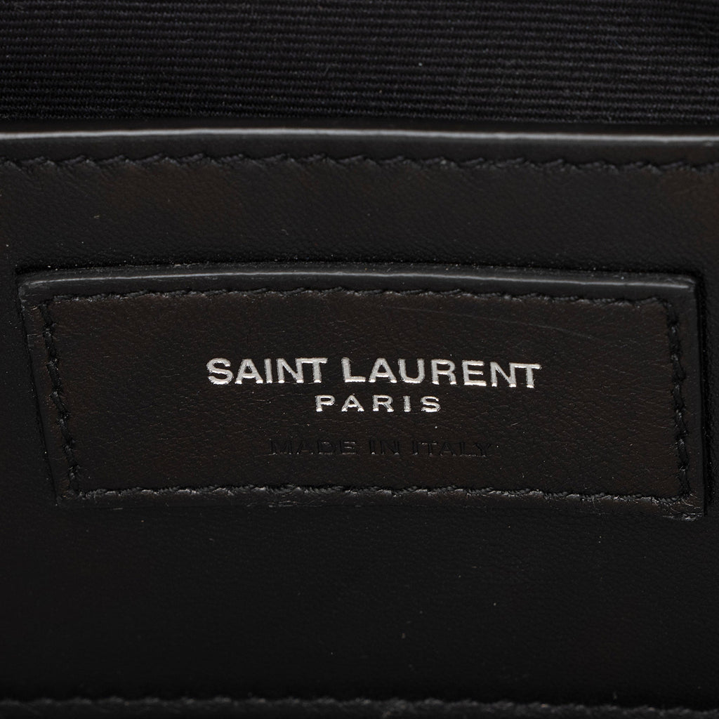 Saint Laurent Mixed Matelasse Calfskin Monogram Soft Medium Shoulder Bag
