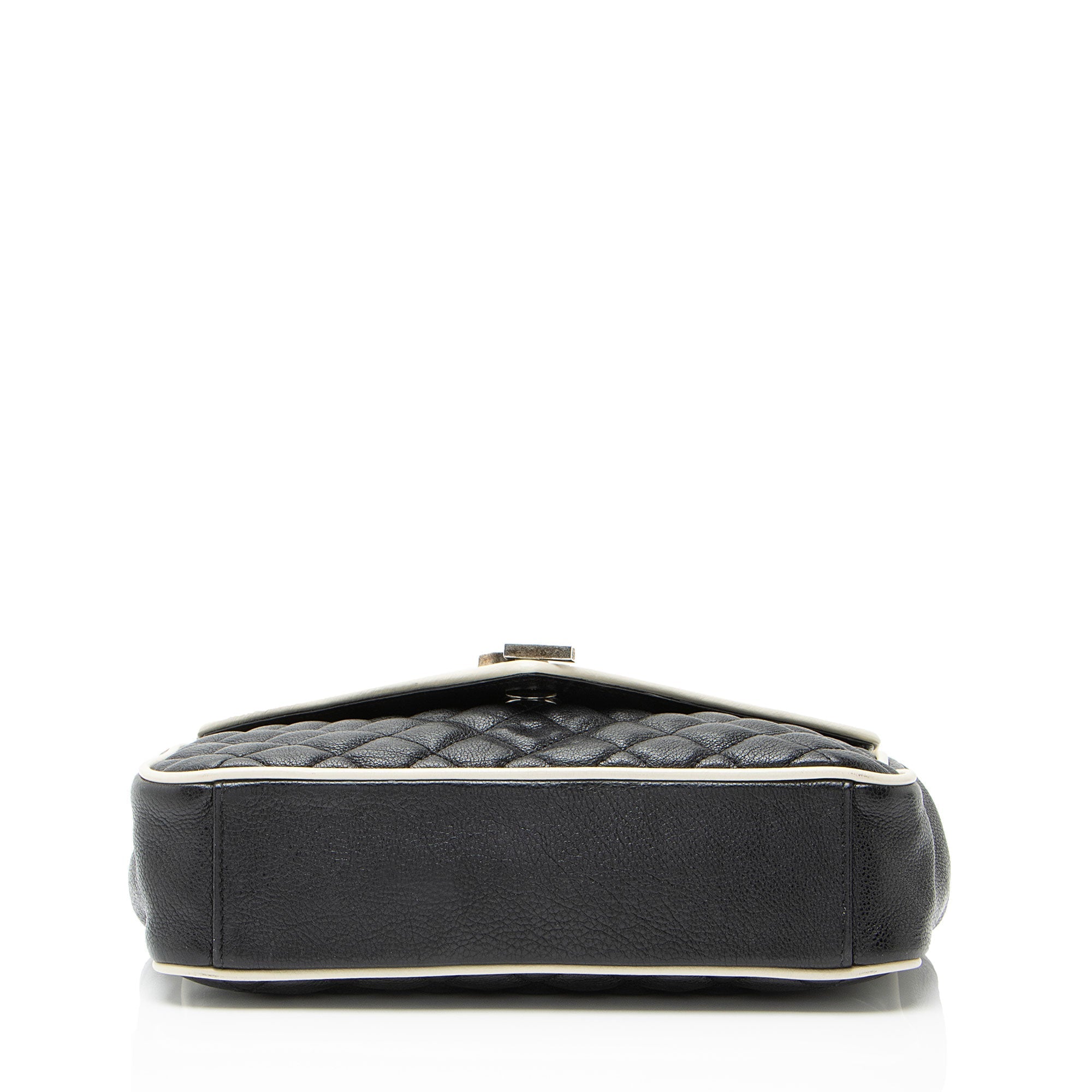 Saint Laurent Mixed Matelasse Calfskin Monogram Soft Medium Shoulder Bag